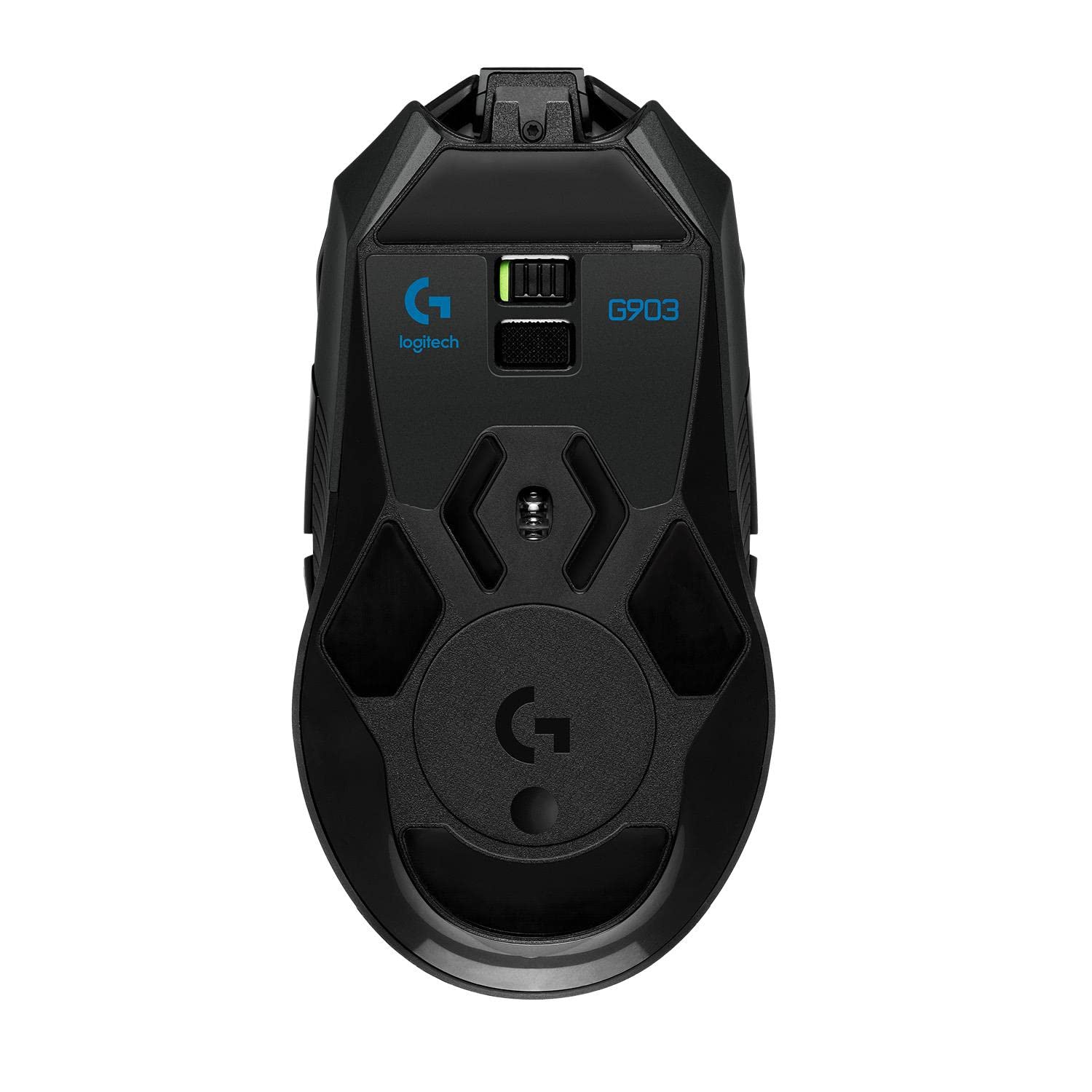 Logitech G903 LIGHTSPEED kabellose Gaming-Maus mit HERO 25K DPI Sensor, Wireless Verbindung, 140+ Stunden Akkulaufzeit, LIGHTSYNC RGB, POWERPLAY-kompatibel, PC/Mac - Schwarz - Image 2