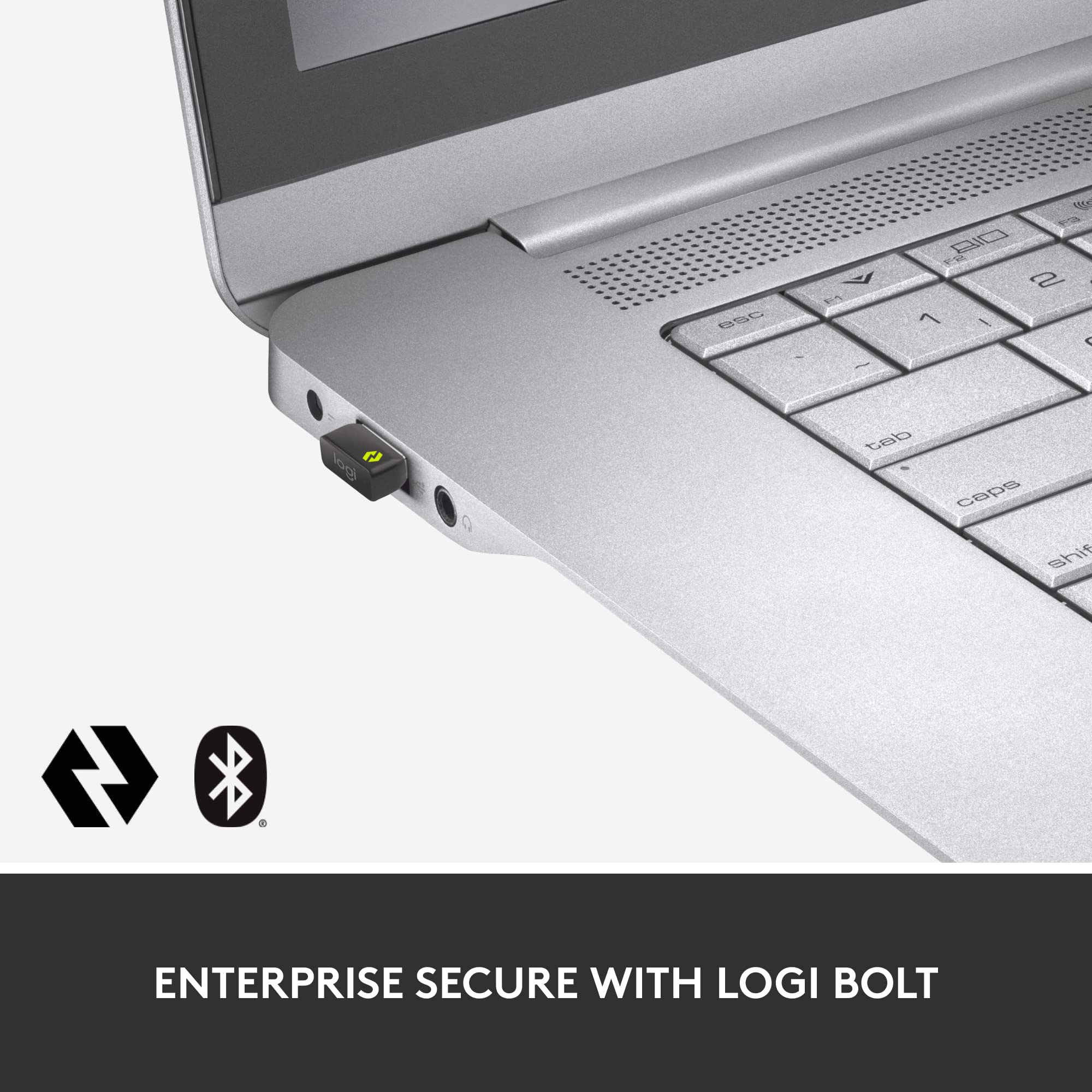 Logitech MX Keys Combo for Business | Gen 2, Full Size Kabellose Tastatur und Kabellose Maus, Spanisches QWERTY - Graphit - Image 4
