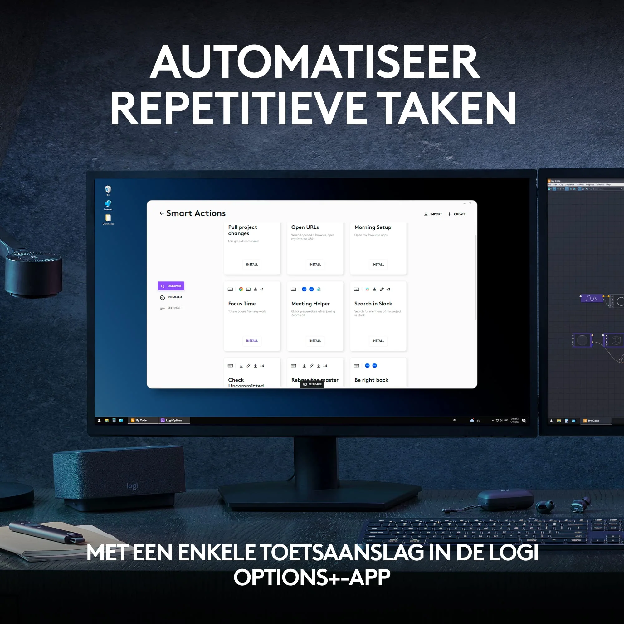 Logitech MX Keys S - Graphit, Englishes QWERTY-Layout - Image 3