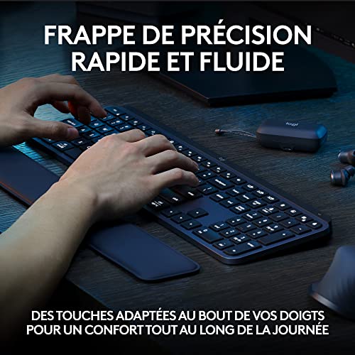 Logitech MX Keys S Plus - Graphit, Französisches AZERTY-Layout - Image 5