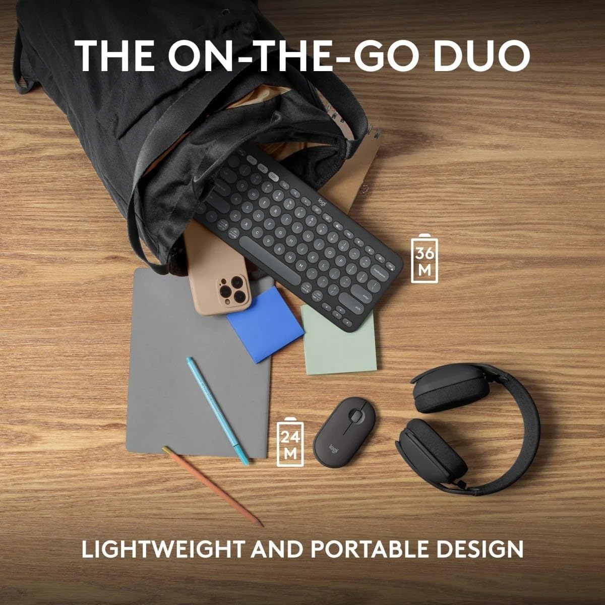 Logitech Pebble 2 Combo - US QWERTY-Layout, Grafit - Image 12