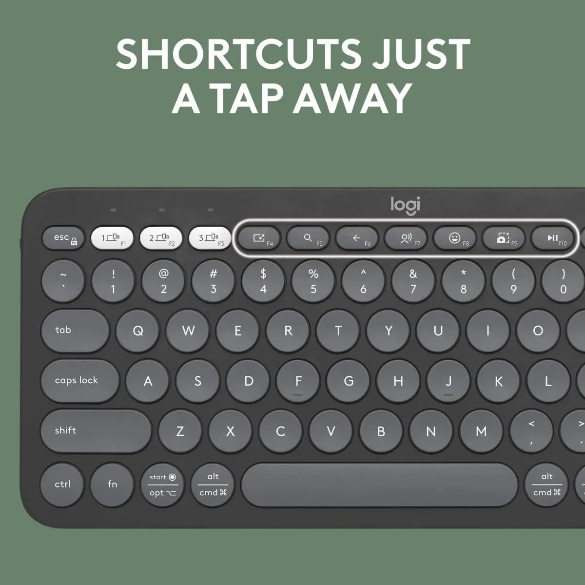 Logitech Pebble 2 Combo - US QWERTY-Layout, Grafit - Image 13