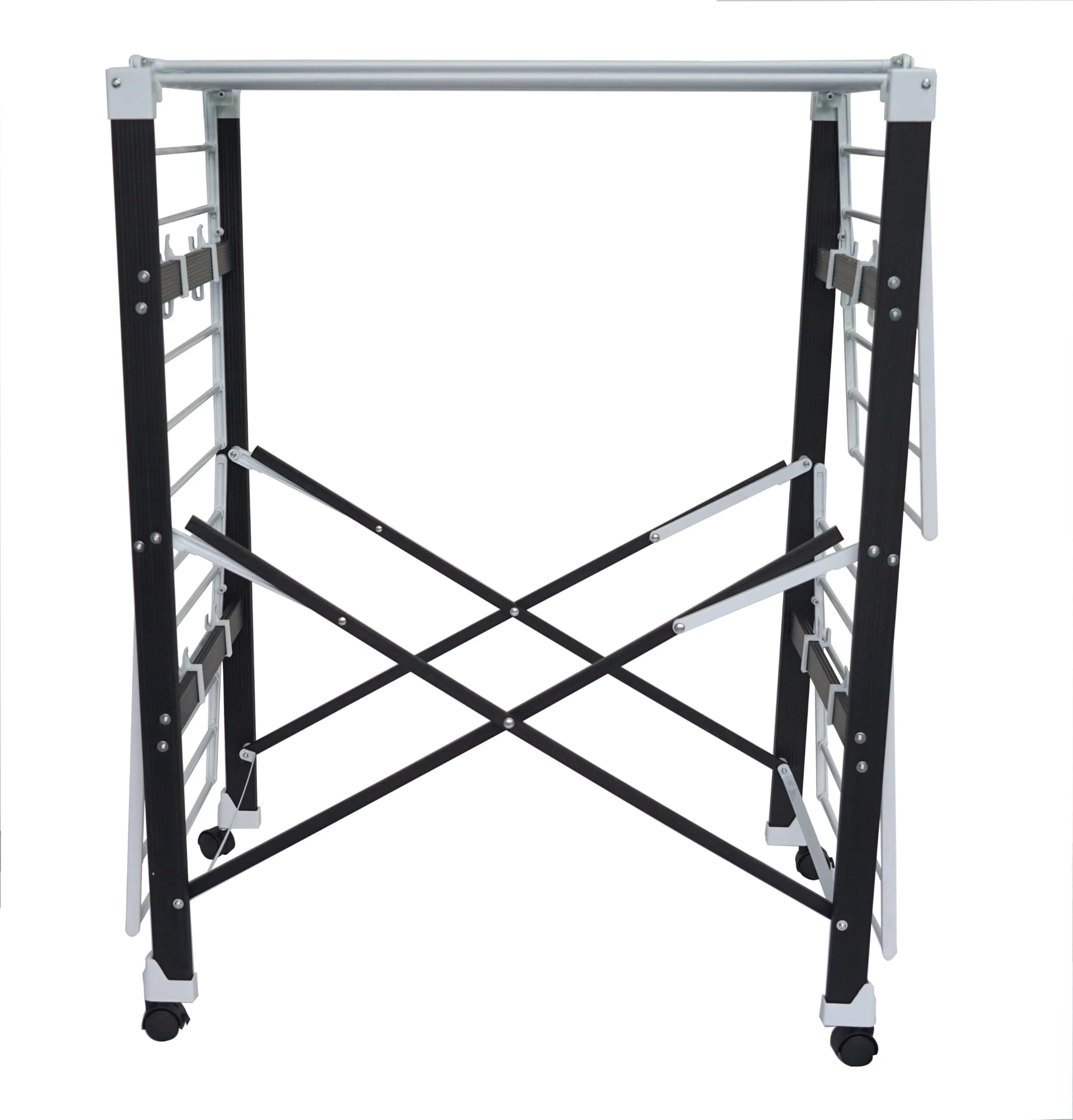 Loving Home® Faltbarer Wäscheständer, Standtrockner, Wäschetrockner Turm 175 x 83 x 112 cm mit Rollen, belastbar bis 35 kg, Trockenlänge 21 m - Image 11