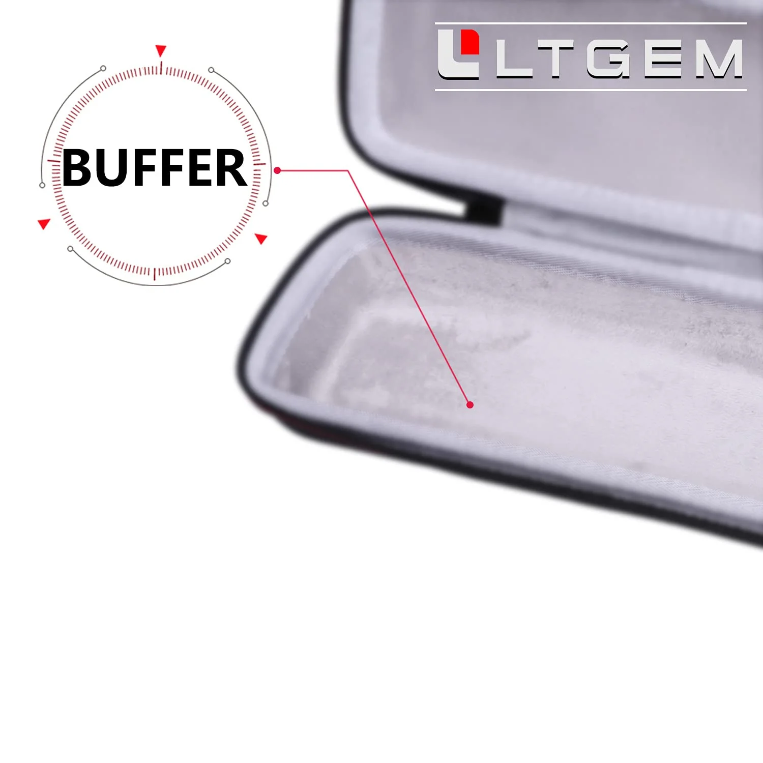 LTGEM Hard Case for Brother DS-940DW Compact Mobile Document Scanner - Protective Carrying Storage Bag - Image 6