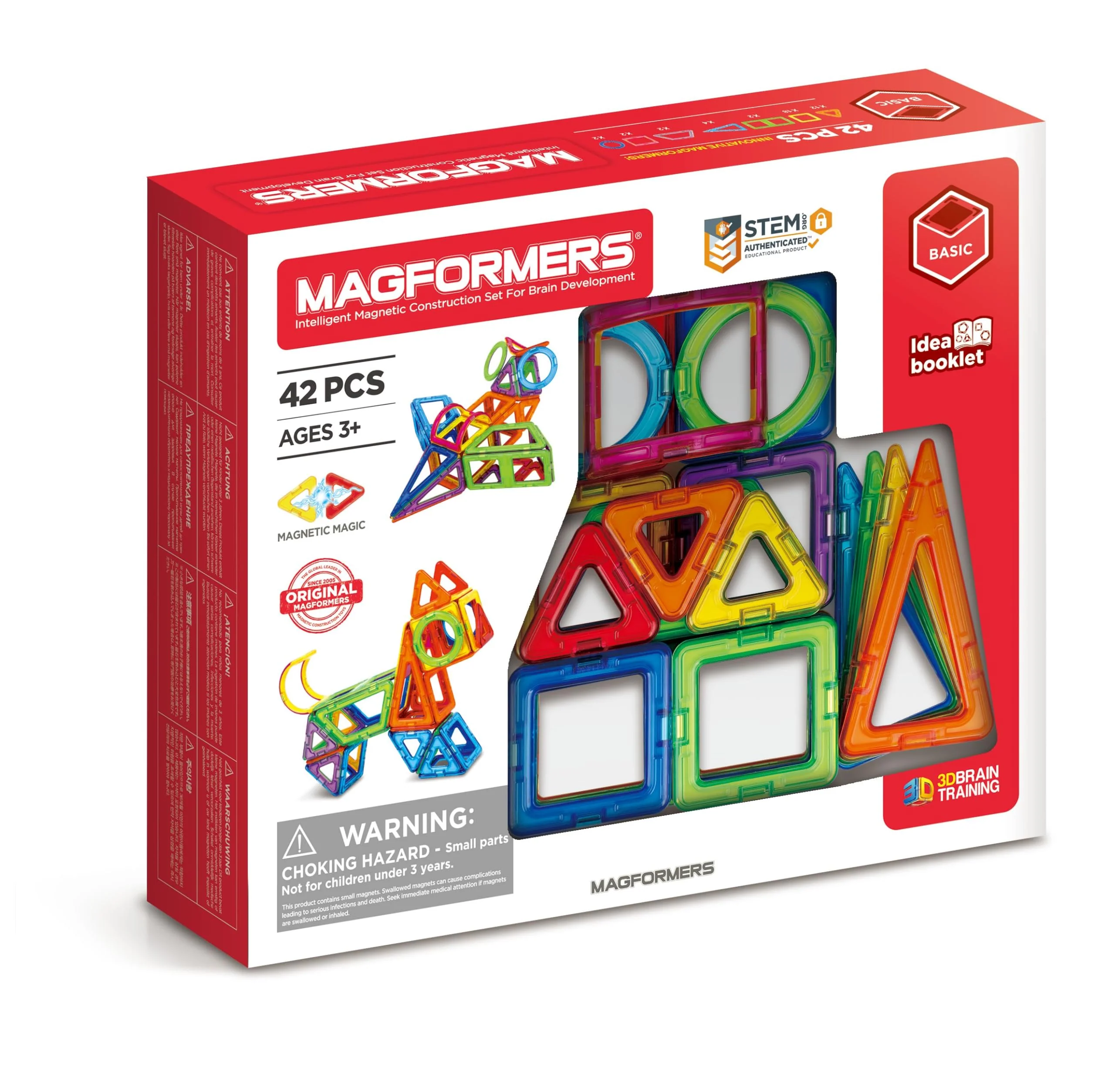 MAGFORMERS Basic 42 Set - Image 6