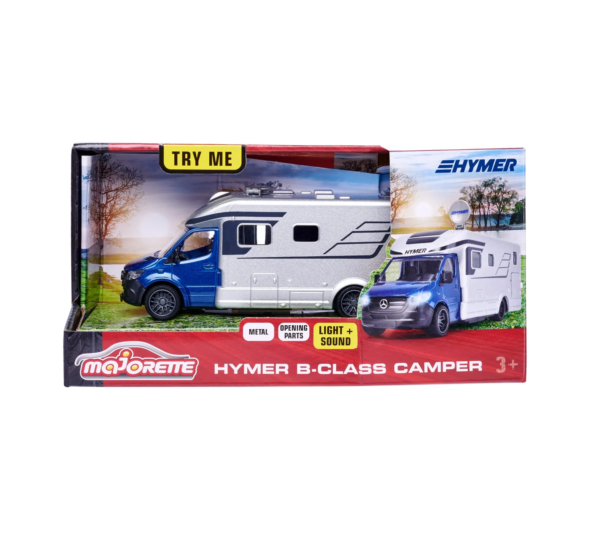 Majorette - HYMER B-Klasse MasterLine Wohnmobil - hochwertiger Camper als Modellfahrzeug, Spielzeug-Fahrzeug für Sammler und Kinder ab 3 Jahren - Image 2
