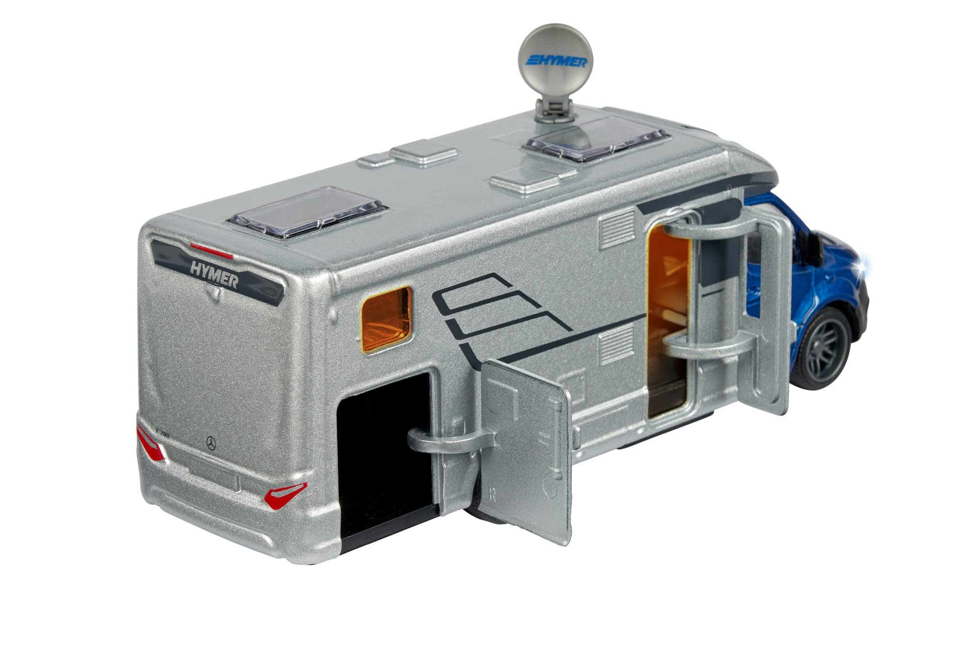 Majorette - HYMER B-Klasse MasterLine Wohnmobil - hochwertiger Camper als Modellfahrzeug, Spielzeug-Fahrzeug für Sammler und Kinder ab 3 Jahren - Image 5