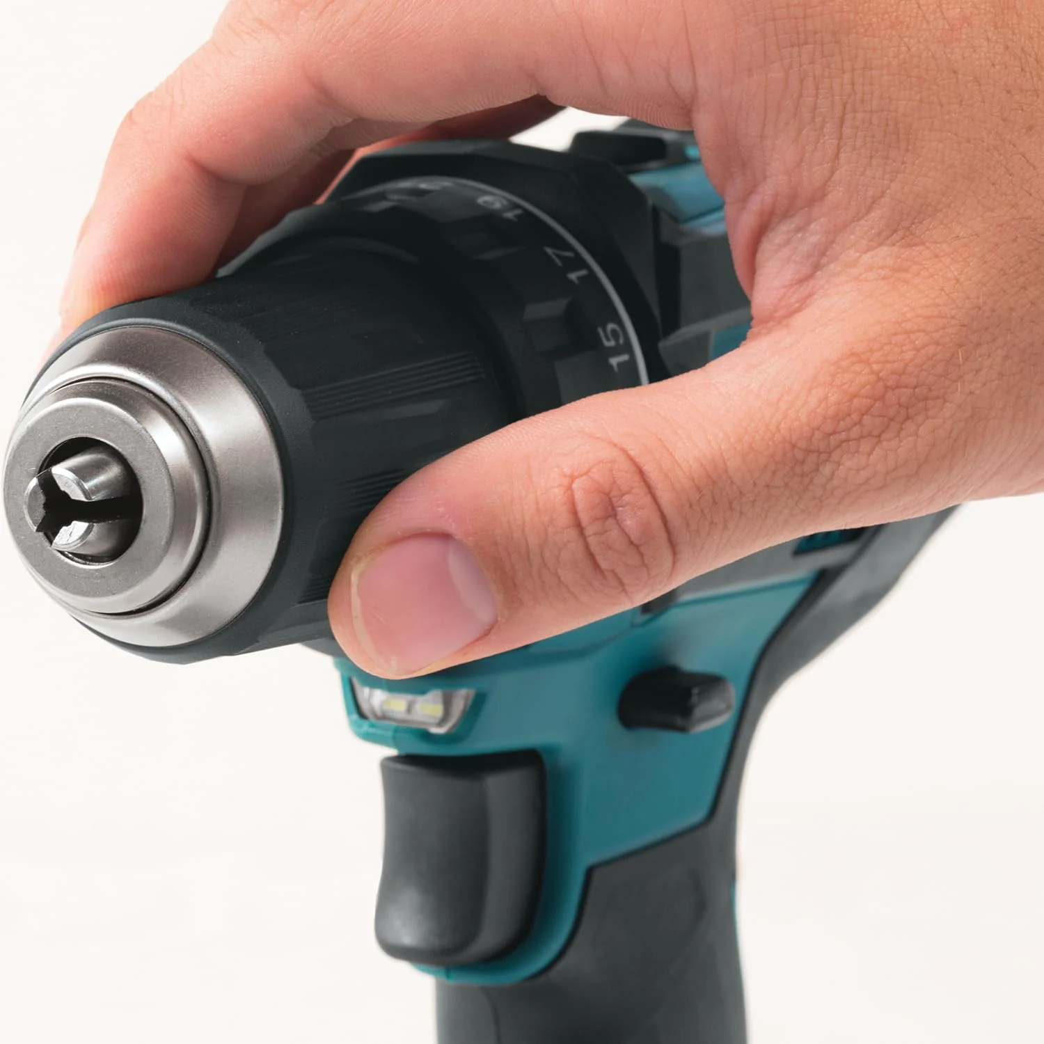 Makita DDF482RFJ Akku-Bohrschrauber 18V / 3,0 Ah, 2 Akkus + Ladegerät im MAKPAC Schwarz, Blau - Image 7