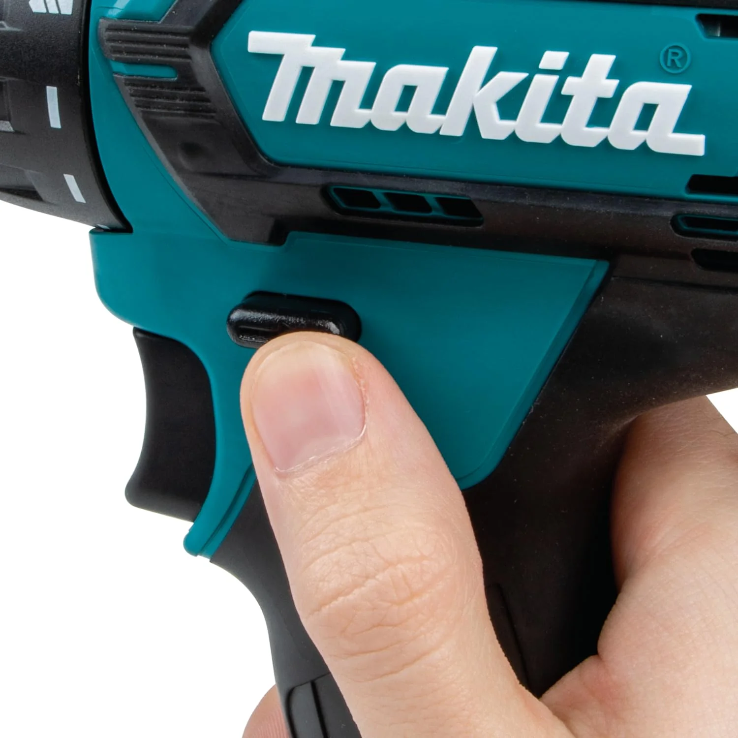 Makita DF333DSAE Akku-Bohrschrauber 12 V max. / 2,0 Ah, 2 Akkus + Ladegerät im Transportkoffer, Schwarz, Blau - Image 4