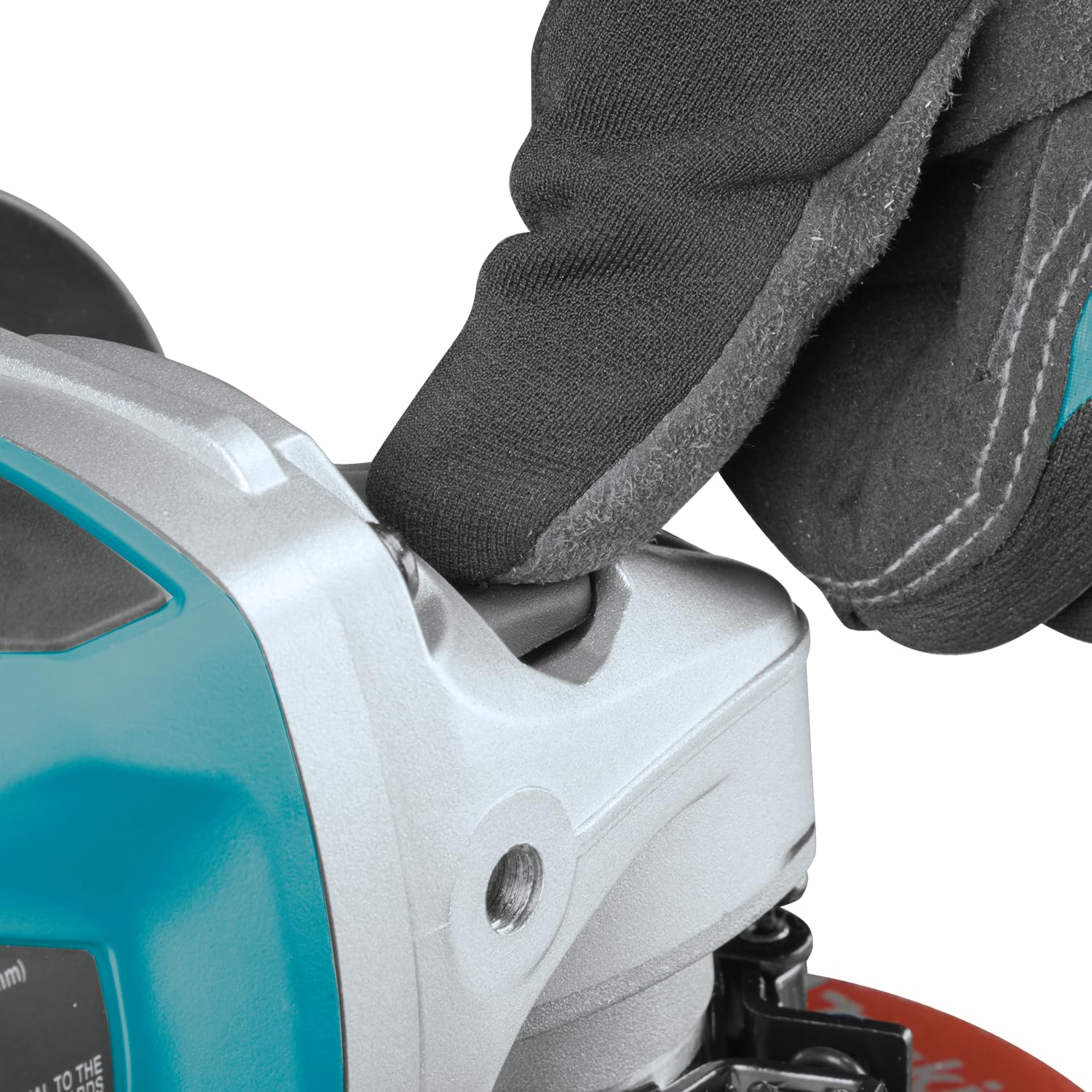 Makita DGA517Z Akku-Winkelschleifer 18 V mit Paddleschalter (ohne Akku, ohne Ladegerät), Bunt - Image 3