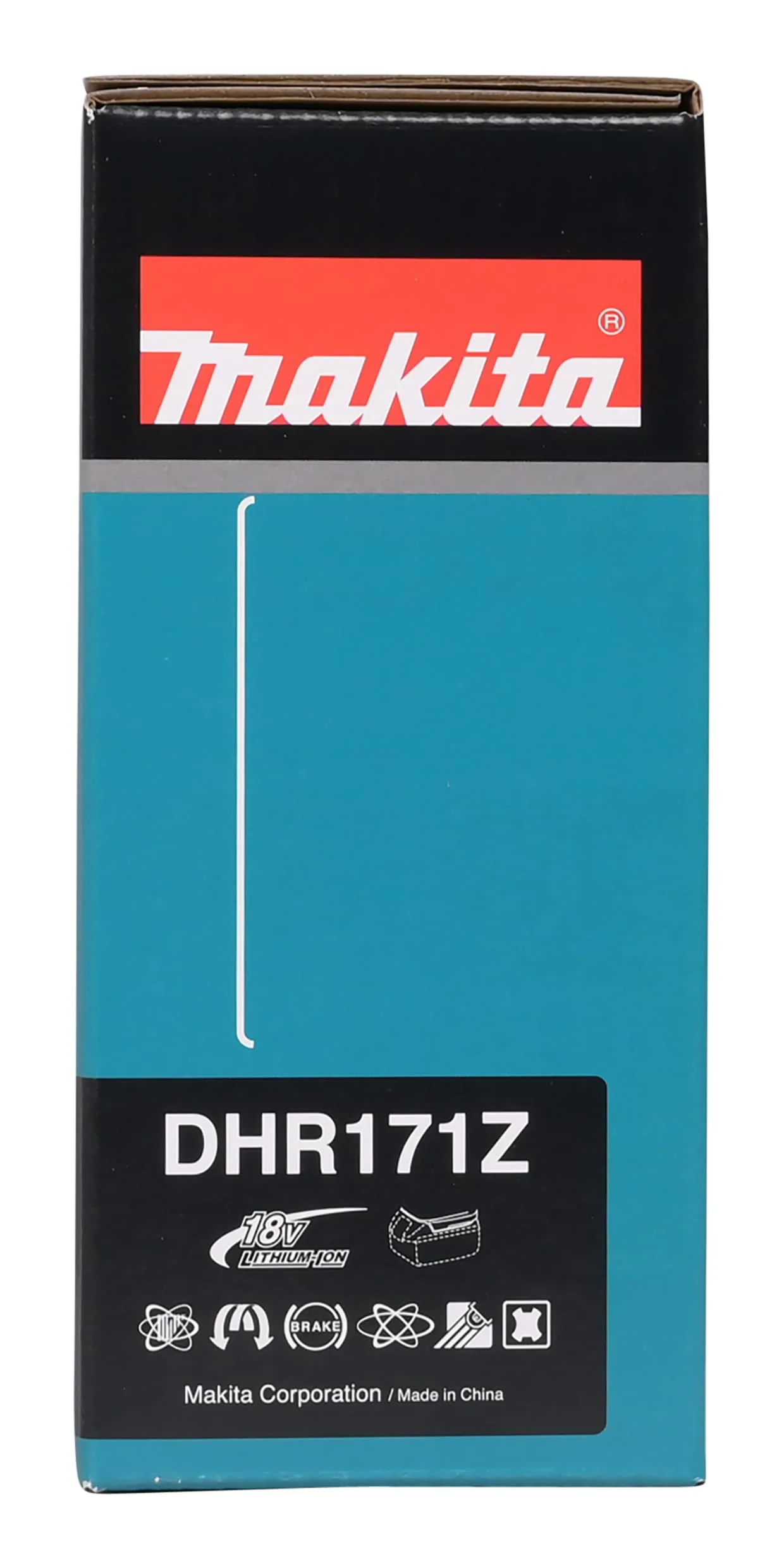Makita DHR171RAJ Akku-Bohrhammer für SDS-PLUS 18 V / 2,0 Ah, 2 Akkus + Ladegerät im MAKPAC, Schwarz, mit 2x Akku 2,0 Ah - Image 8