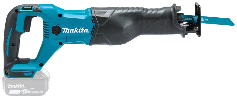 Makita DJR186ZK Akku-Reciprosäge 18 V im Transportkoffer (ohne Akku, ohne Ladegerät), Türkis;schwarz, ohne Ladgerät im Transportkoffer - Image 6
