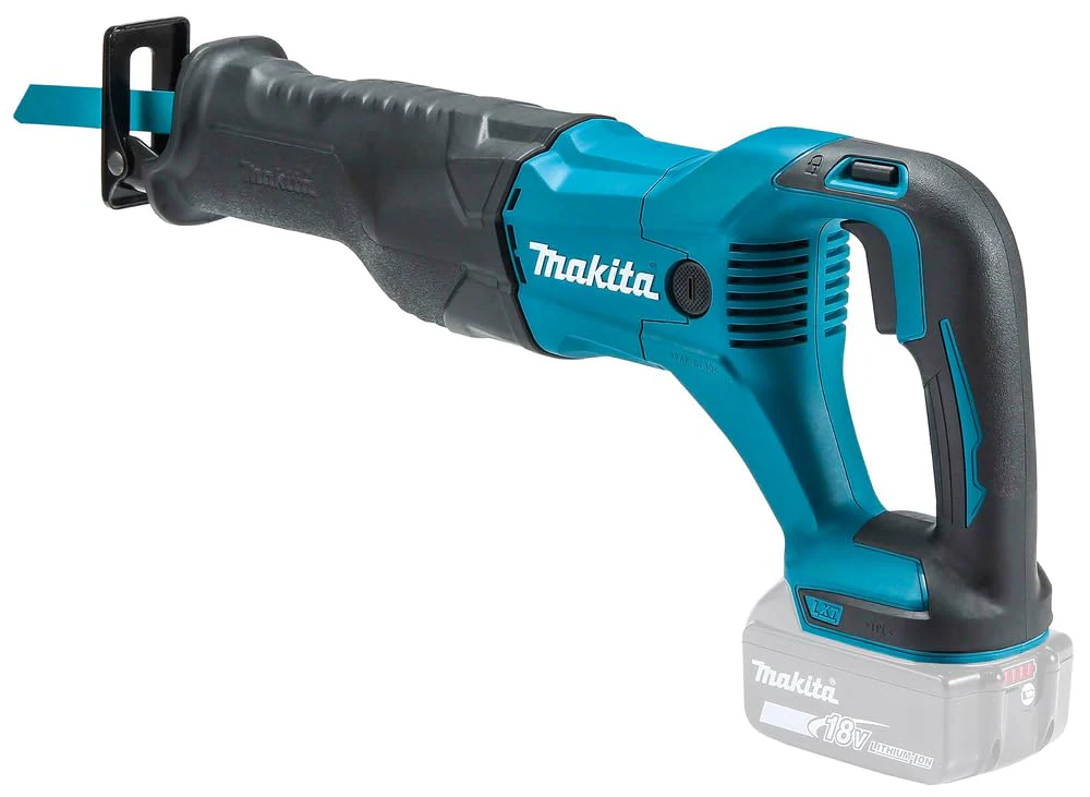 Makita DJR186ZK Akku-Reciprosäge 18 V im Transportkoffer (ohne Akku, ohne Ladegerät), Türkis;schwarz, ohne Ladgerät im Transportkoffer - Image 7