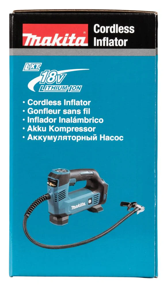 Makita DMP180Z Akku-Kompressor 8,3 bar 18 V (ohne Akku, ohne Ladegerät) Blau, Silber - Image 18
