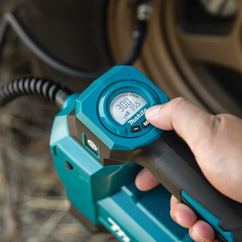 Makita DMP181Z Akku-Kompressor 11,1 bar 18V (ohne Akku, ohne Ladegerät), Petrol - Image 15