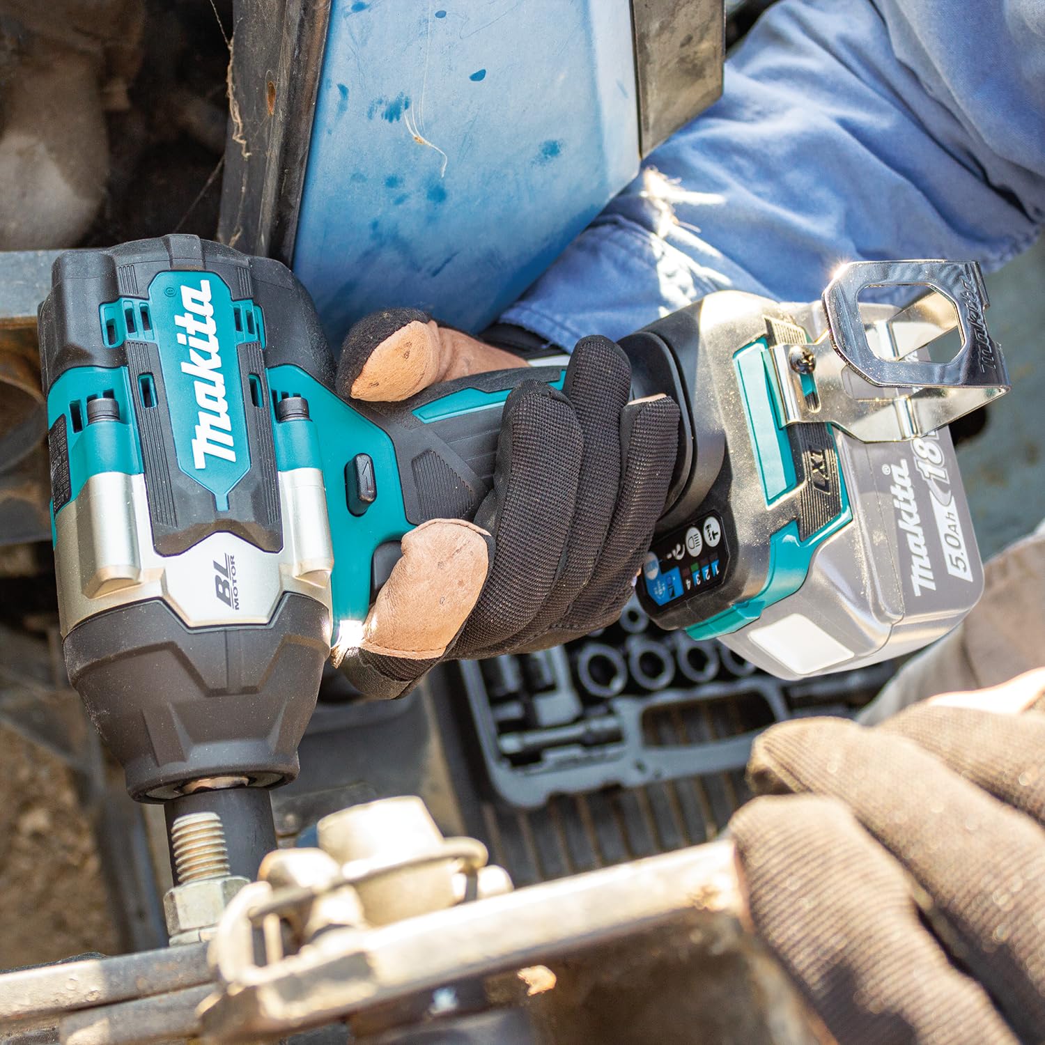 Makita DTW701Z Akku-Schlagschrauber 18 V (ohne Akku, ohne Ladegerät) - Image 4