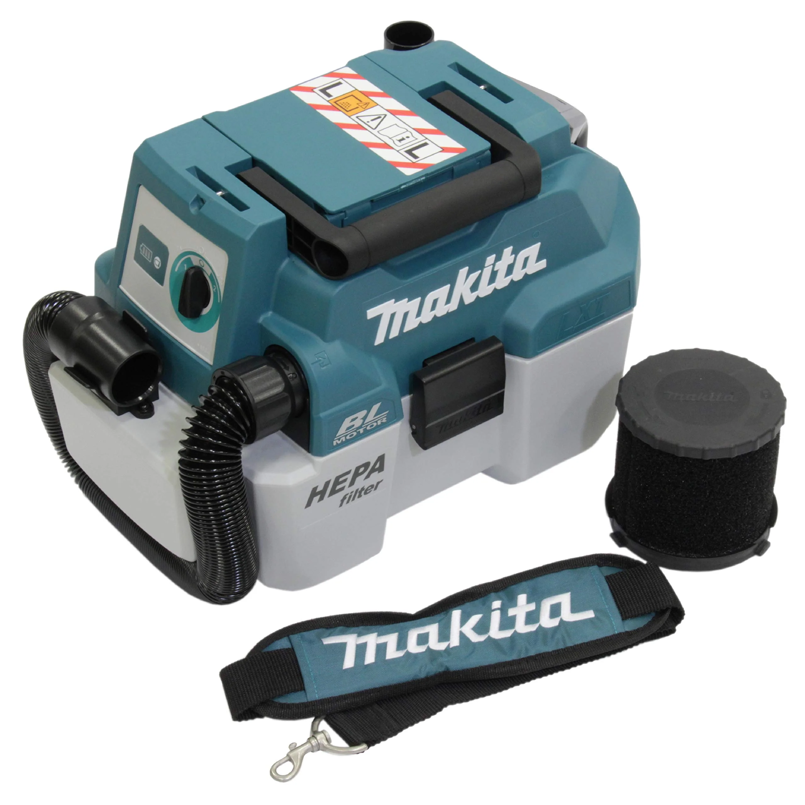 Makita DVC750LZX3 Akku-Staubsauger 18 V (ohne Akku, Ohne Ladegerät) - Image 2