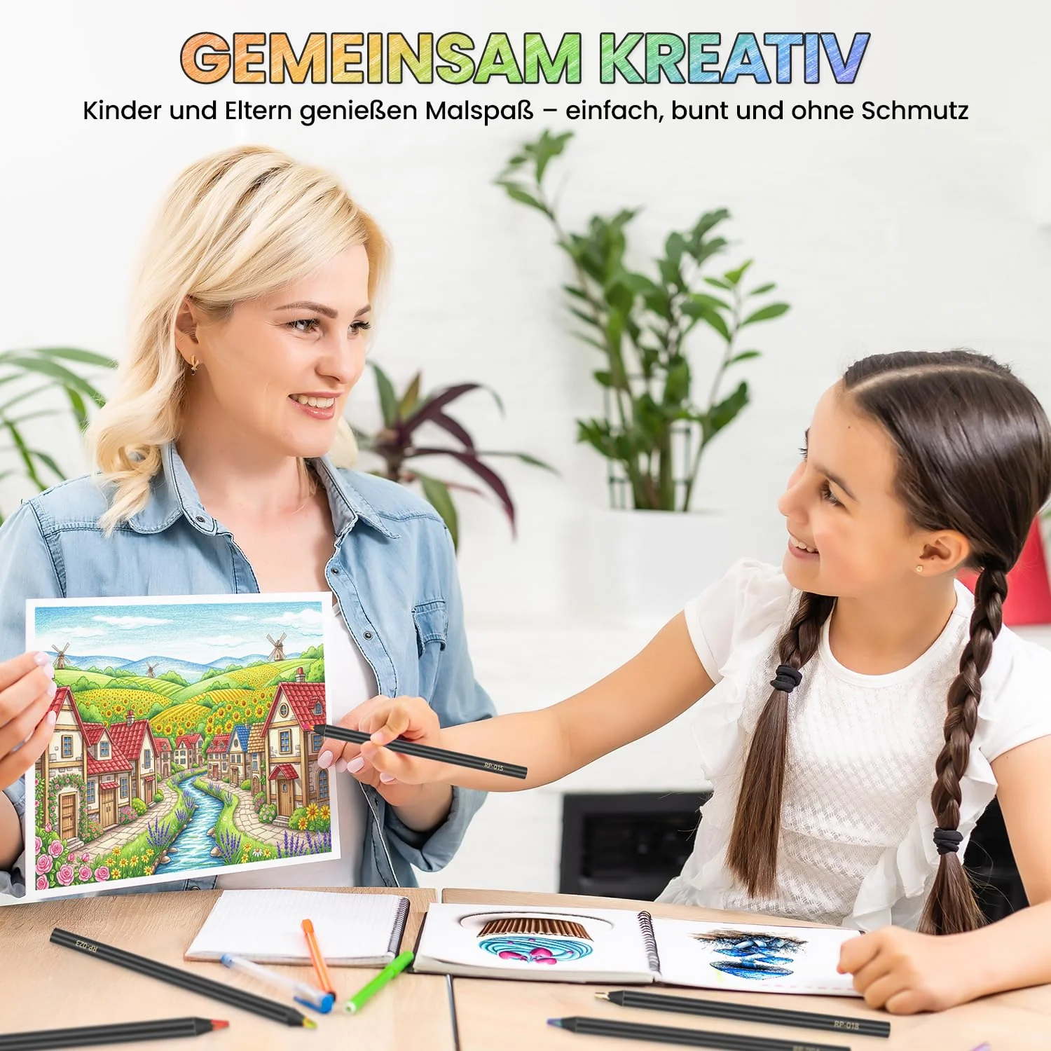 Maqhpu Kleinigkeiten für Adventskalender Kinder, 12 Farben Regenbogenstift, Adventskalender Füllung, Mitgebsel Kindergeburtstag, Buntstifte Stifte Bastelset Kinder ab 6 jahre, Mädchen Geschenke - Image 4