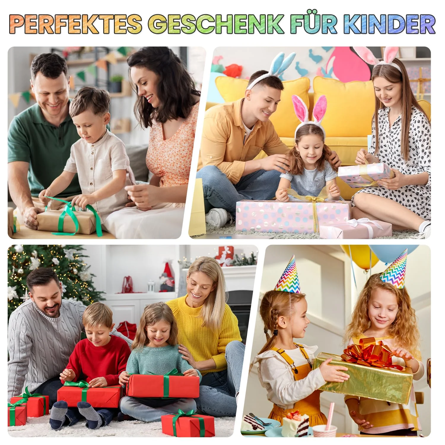 Maqhpu Kleinigkeiten für Adventskalender Kinder, 12 Farben Regenbogenstift, Adventskalender Füllung, Mitgebsel Kindergeburtstag, Buntstifte Stifte Bastelset Kinder ab 6 jahre, Mädchen Geschenke - Image 6