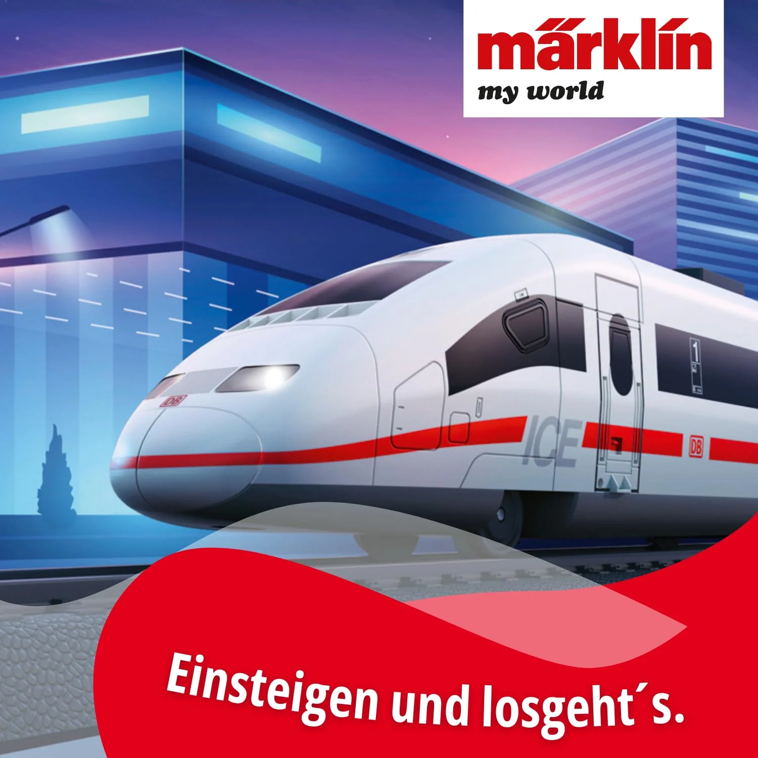 Märklin My World Startpackung - Ice Hochgeschwindigkeitszug 63 cm mit Fernsteuerung ab 3 Jahren - Image 6
