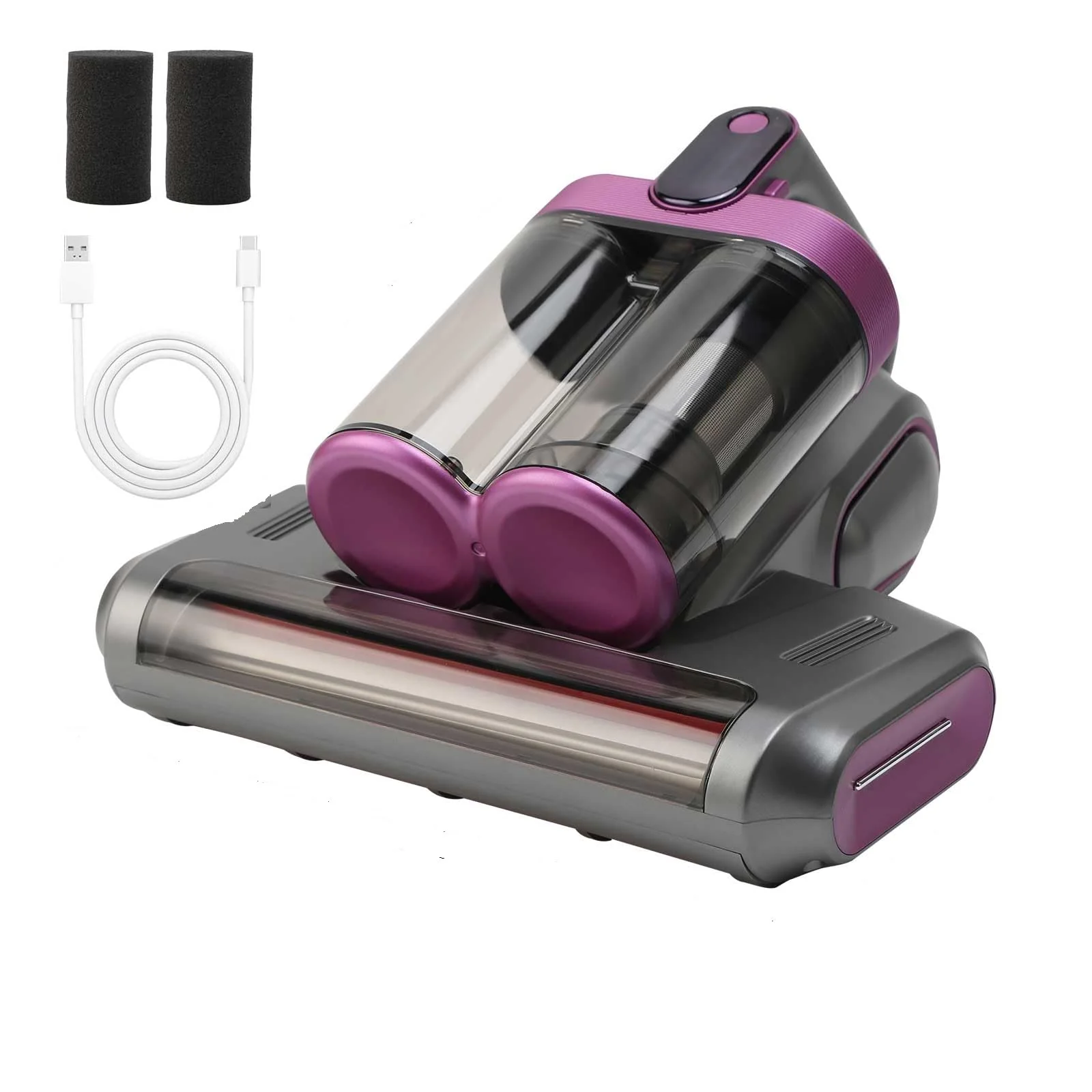 Matratzenstauatratzenstaubsauger Bettstaubsauger 13KPa Sauger Doppelsauger Handstaubsauger Anti- Allergen mit UV- C und Ultraschall für Tierhaare Bettlaken Sofa Kissen und mehr - Image 8