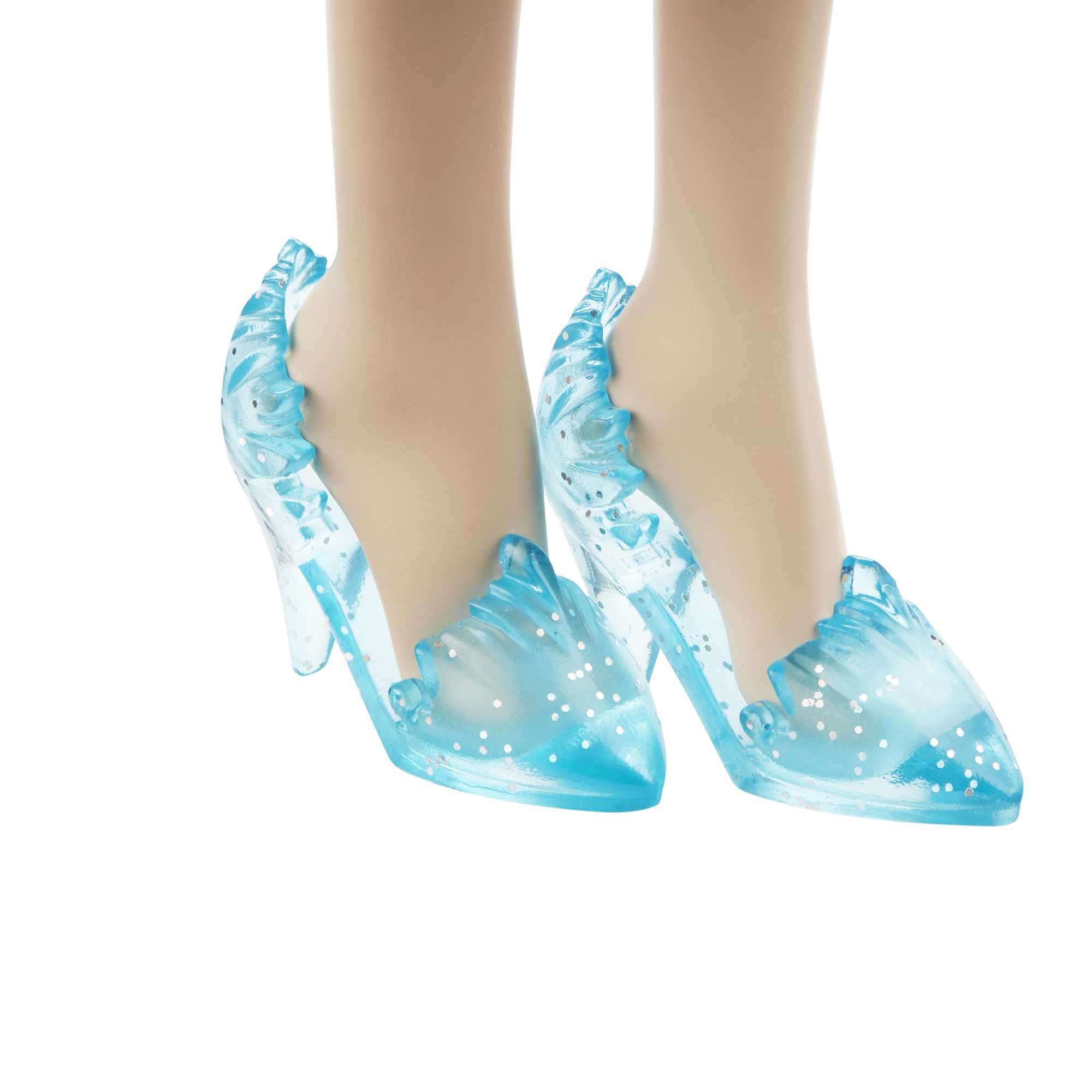 Mattel Disney Die Eiskönigin Elsa Puppe, Die Eiskönigin Puppe, kämmbare blonde Haare, beweglich, ausziehbare Schuhe, Disney Geschenke, Spielzeug ab 3 Jahre, HLW47 - Image 3