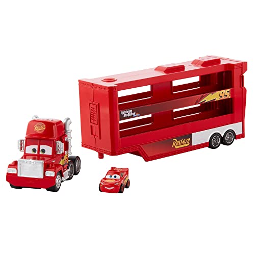 Mattel Disney Pixar Cars - Mini Racer Transporter Sortiment mit Mini Fahrzeug, Spielzeug ab 4+ Jahren GNW34 - Image 2