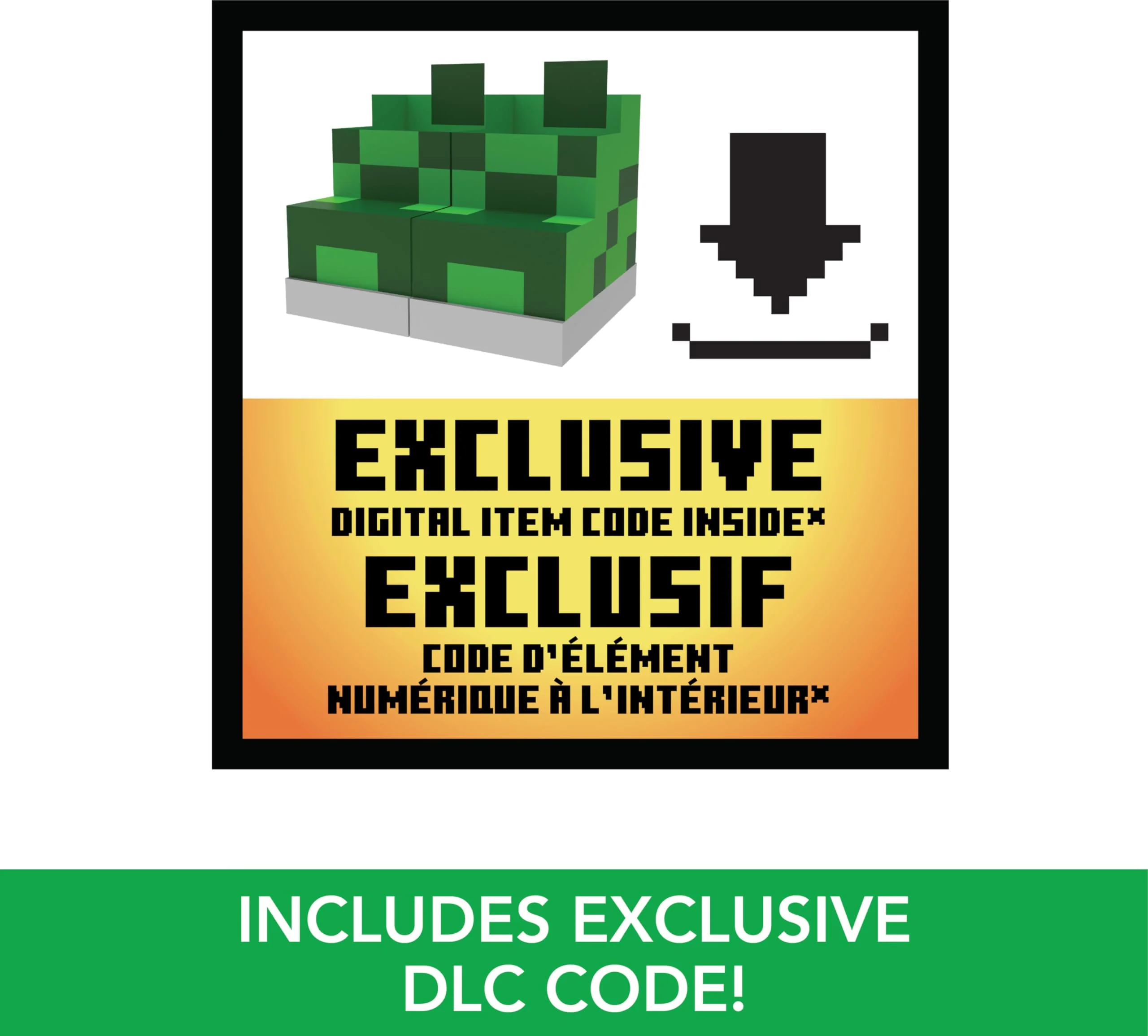 Mattel Minecraft explodierender ferngesteuerter Creeper mit Lichtern und Geräuschen, 10 Explosionspartikel, authentische Bewegungen wie im Spiel und DLC-Code, HRR48, [Mehrfarbig] - Image 3