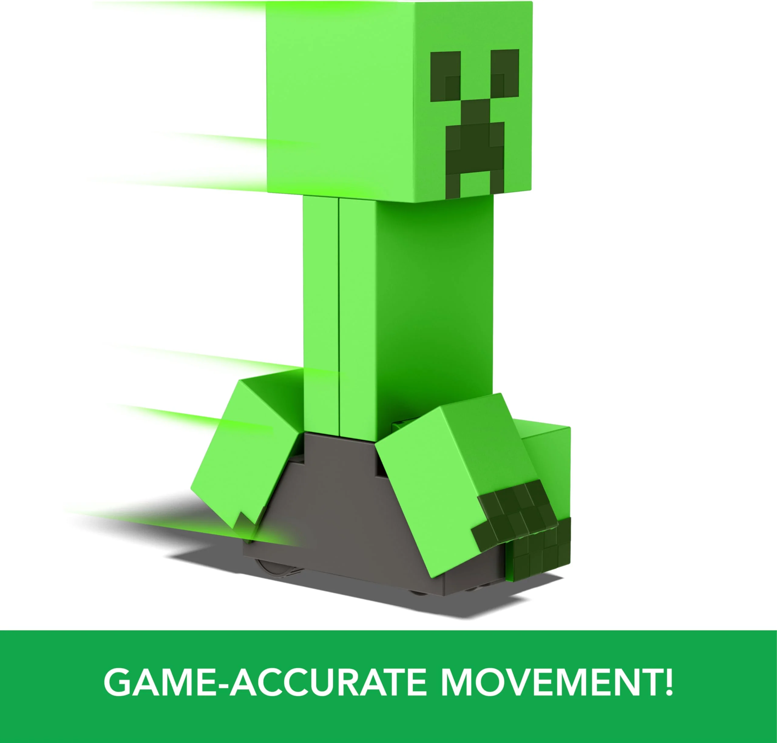 Mattel Minecraft explodierender ferngesteuerter Creeper mit Lichtern und Geräuschen, 10 Explosionspartikel, authentische Bewegungen wie im Spiel und DLC-Code, HRR48, [Mehrfarbig] - Image 4