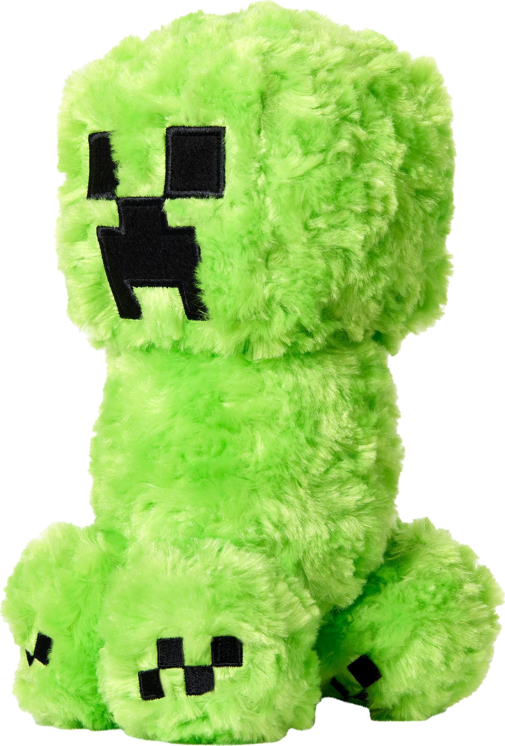 Mattel Minecraft Plüschspielzeug, weiche Creeper-Puppe zum Sammeln, inspiriert von der Figur aus EIN Minecraft Film, ca. 20 cm, JFP58 - Image 3