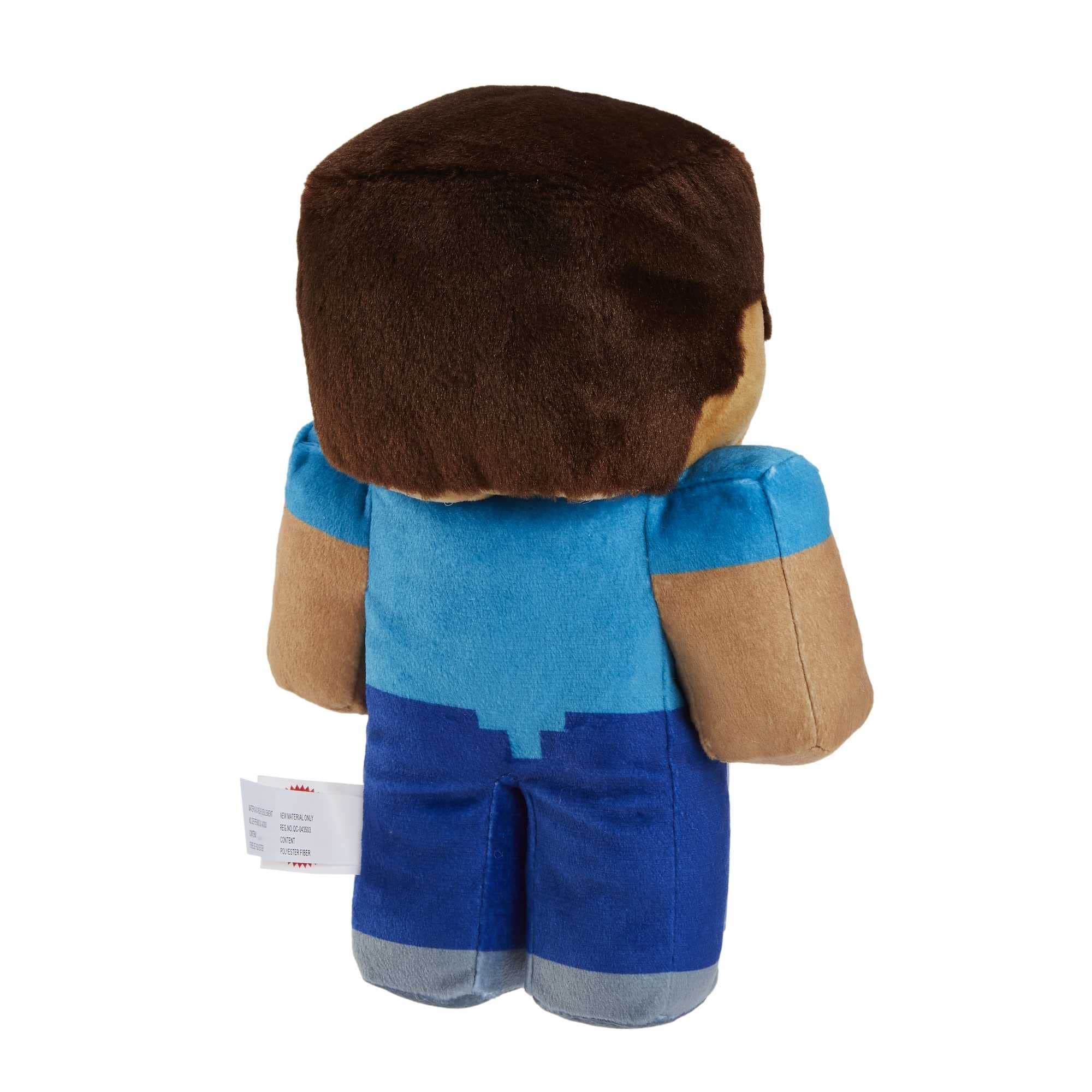 Mattel Steve Minecraft - Plüschfigur 21 cm, kuschelig & ideal zum Sammeln, Geschenk für Minecraft-Fans ab 3 Jahren, HHG11 - Image 4