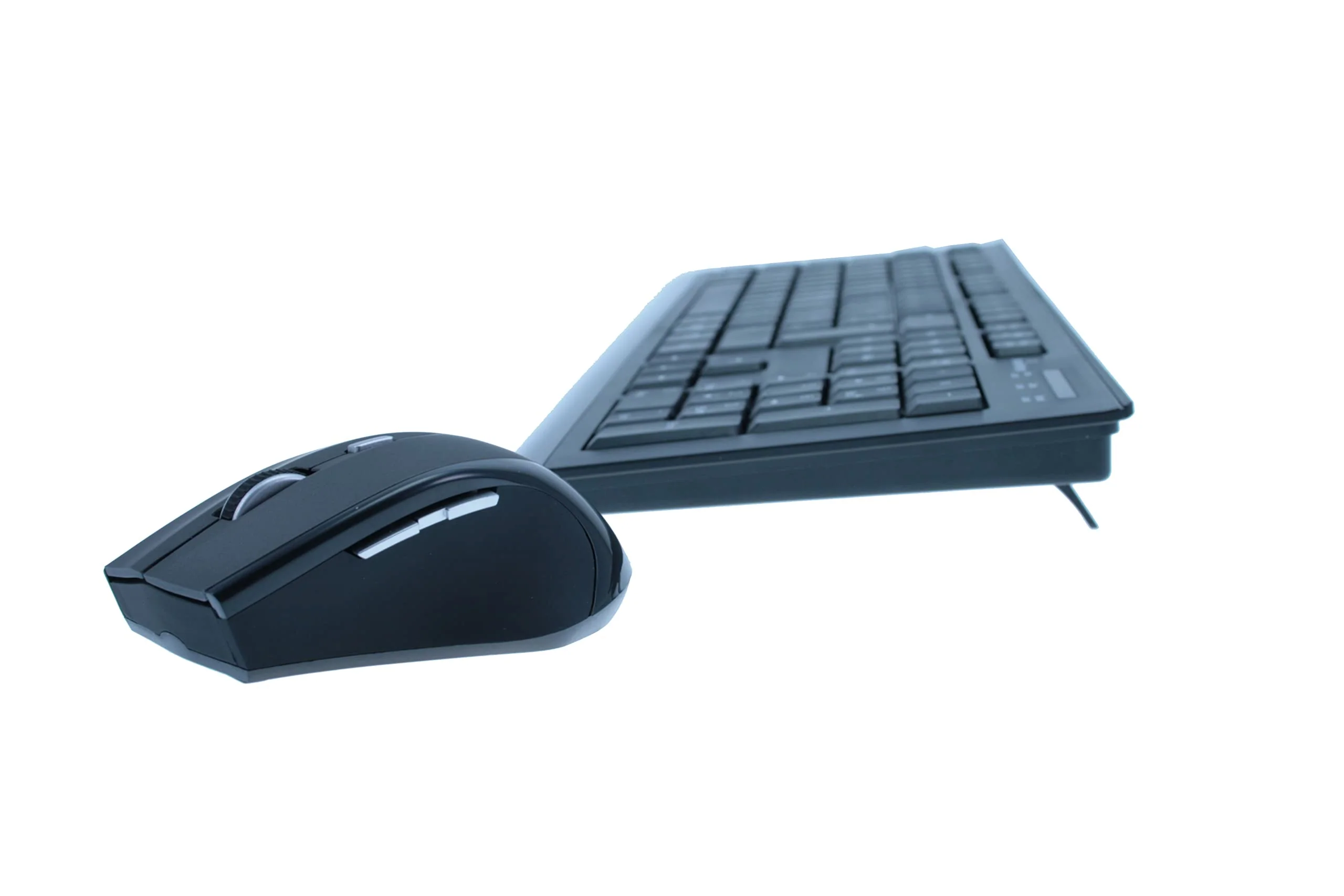 MediaRange Funk-Tastatur- und Maus-Set, QWERTY (UK), schwarz/grau - Image 3