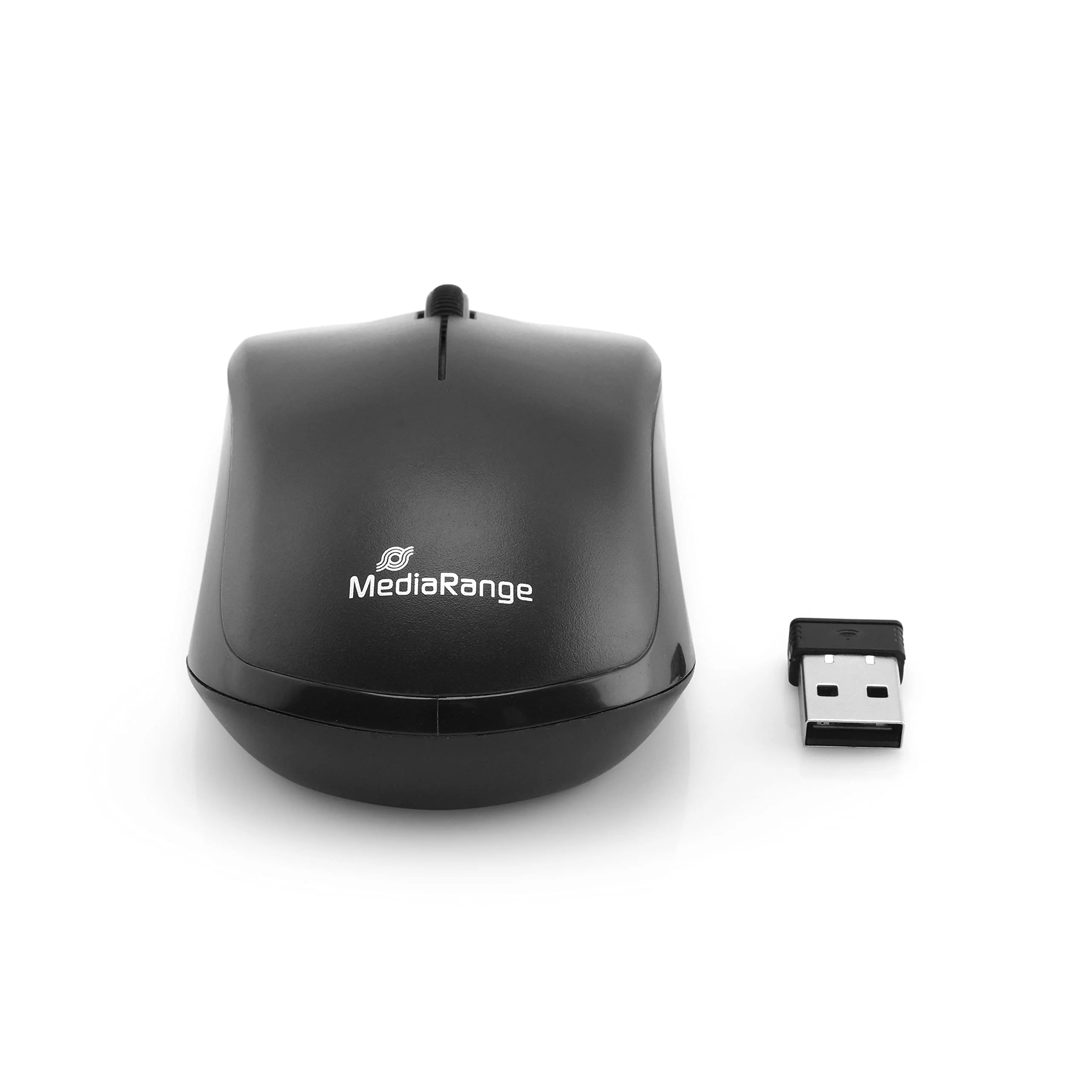 MediaRange Funk-Tastatur und optische 3 Tasten Funk-Maus Set, QWERTZ, schwarz - Image 9