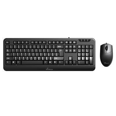 MediaRange kabelgebundenes Tastatur- und optische 3 Tasten Maus-Set, QWERTZ, schwarz - Image 3