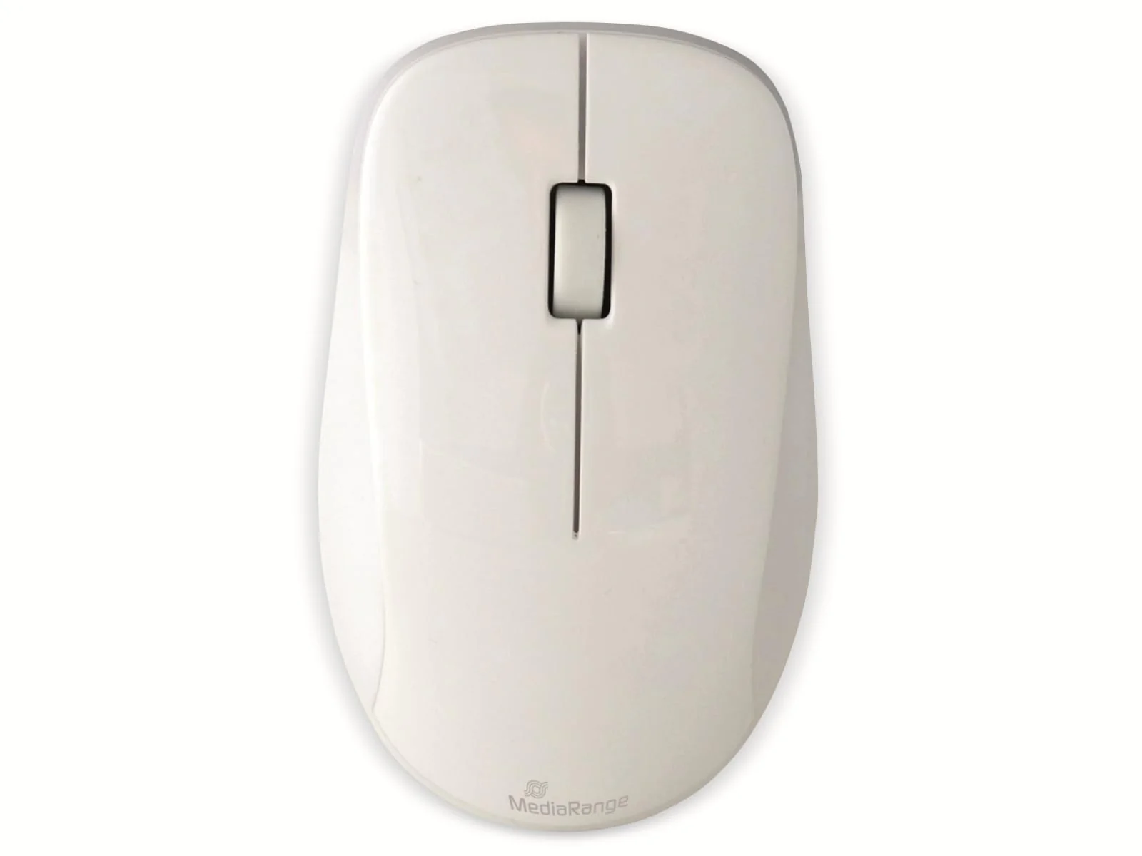 MediaRange kabelloses Funk-Tastatur und 5 Tasten Funk-Maus Set Highline Serie, deutsches QWERTZ Layout, kabelloser USB 2.0 Empfänger, spritzwassergeschützt & höhenverstellbar, Farbe weiß/silber - Image 3