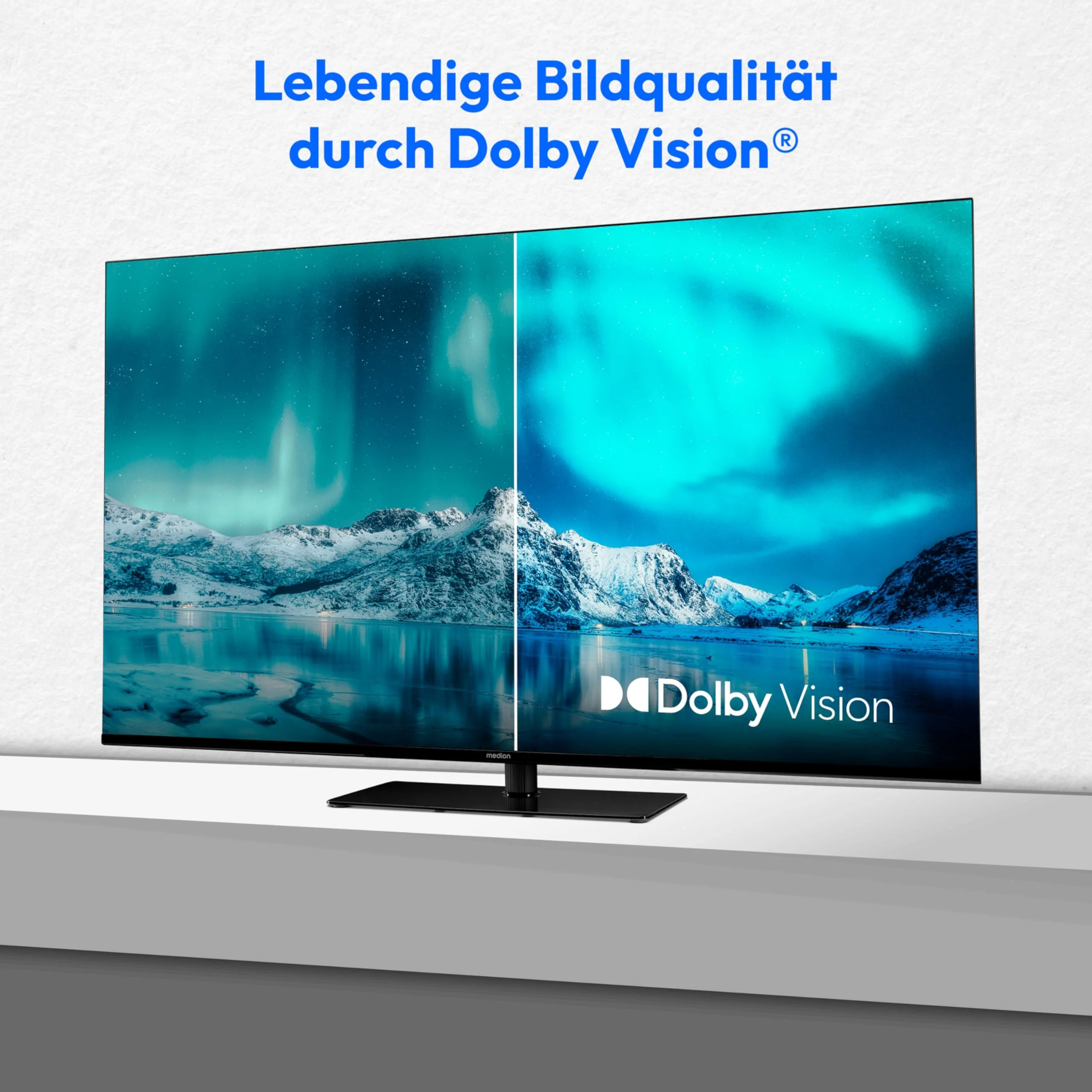MEDION 125,7 cm (50 Zoll) Fernseher (Smart TV, 4K, Dolby Vision HDR, Prime Video, Disney+, Dolby Atmos, DTS X, kompatibel mit Google TV, PVR, Bluetooth, MD 850400) - Image 10