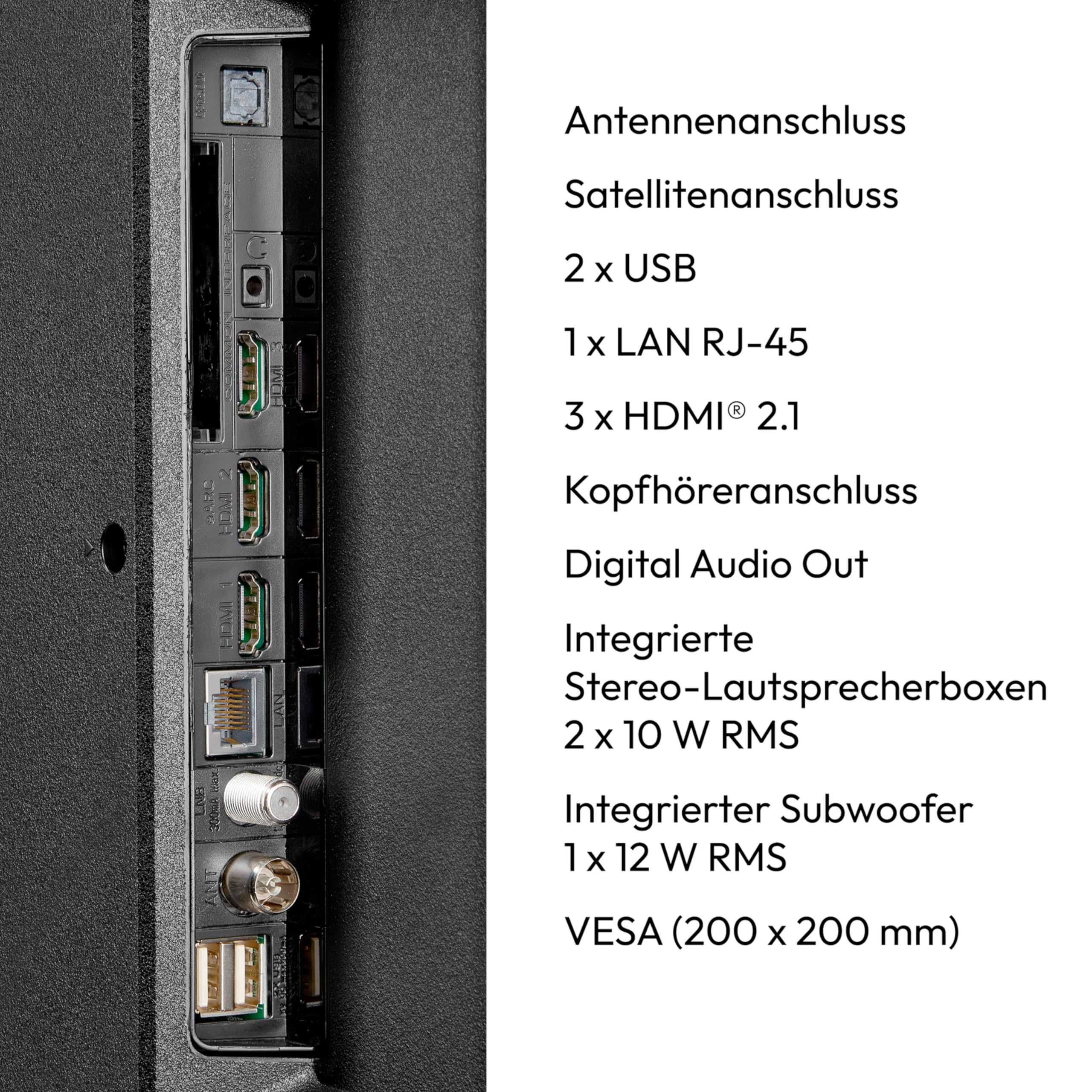 MEDION 125,7 cm (50 Zoll) Fernseher (Smart TV, 4K, Dolby Vision HDR, Prime Video, Disney+, Dolby Atmos, DTS X, kompatibel mit Google TV, PVR, Bluetooth, MD 850400) - Image 9