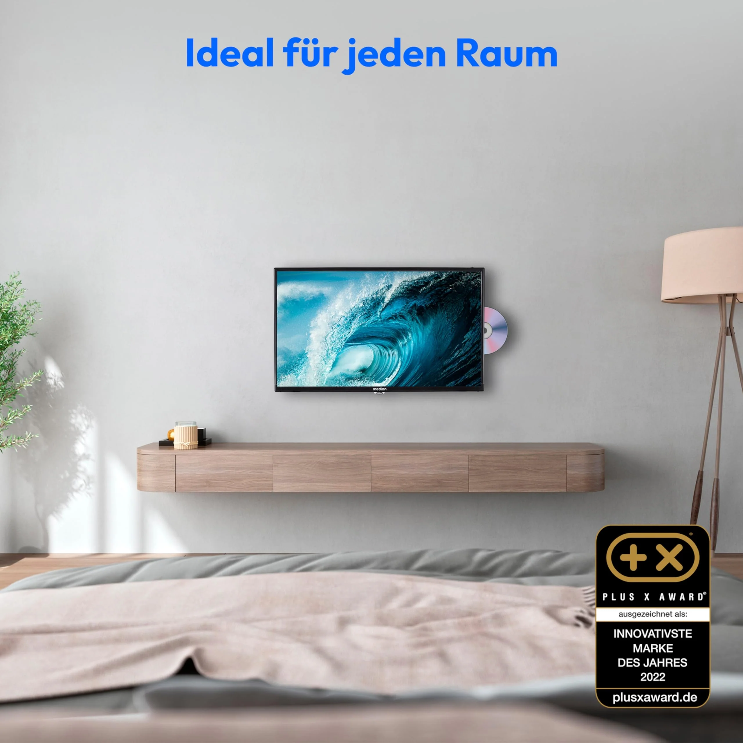 MEDION 59,9 cm (24 Zoll) Full HD Fernseher (integrierter DVD-Player, perfekt für Camping Wohnmobil LKW Garten, 12V KFZ Car-Adapter, Triple Tuner Receiver, HDMI, USB, MD 824001) - Image 14