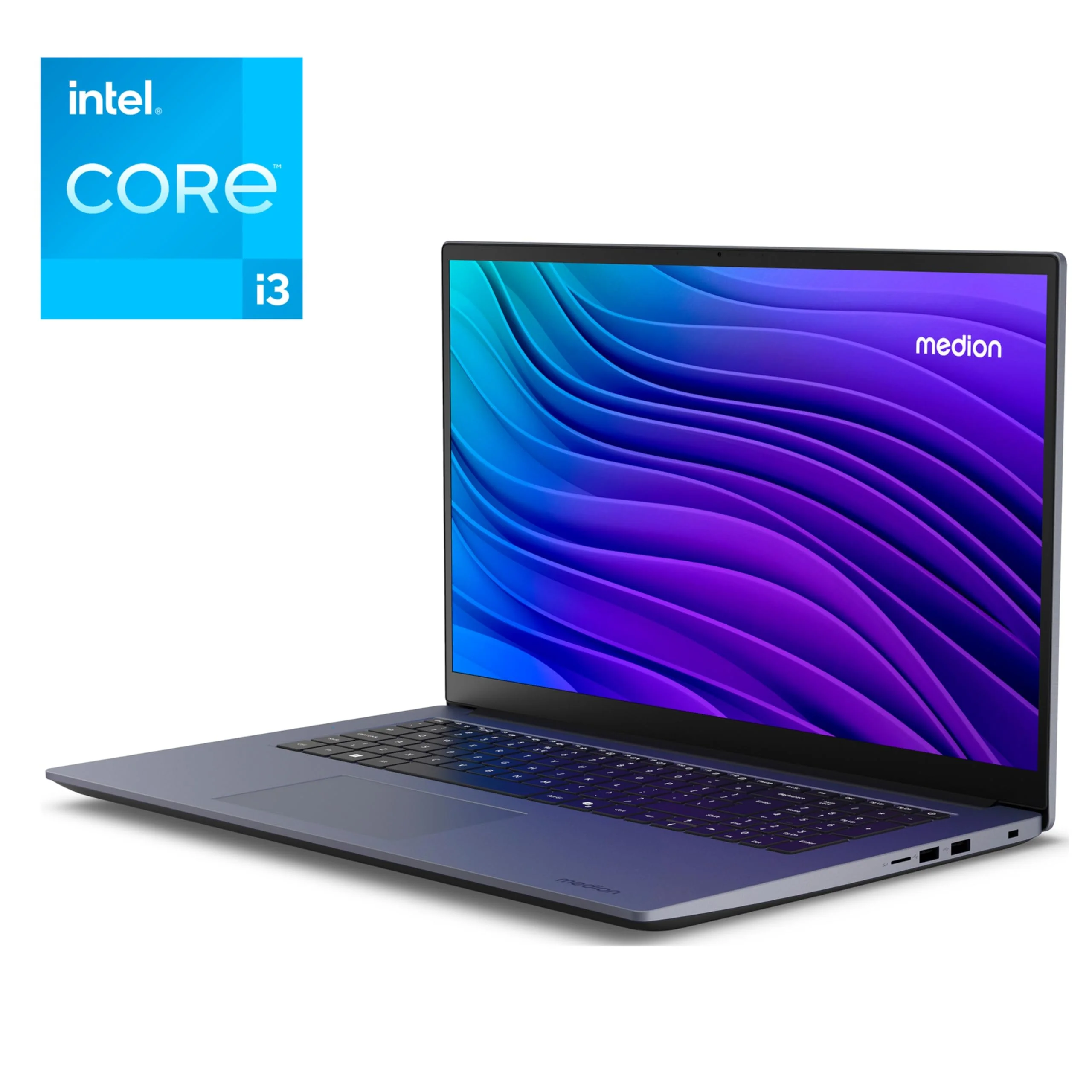 MEDION Avantum 17 E1e 43,9 cm (17,3 Zoll) Full HD Laptop (Core i3-N305, 8GB DDR4 RAM, 512GB SSD, HD Webcam, WLAN, Windows 11 Home) - Image 8