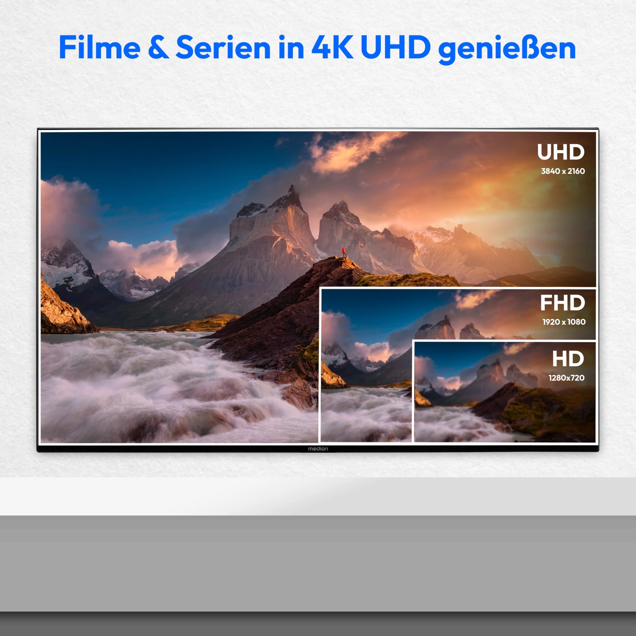 MEDION X15032 (MD 31411) 125,7 cm (50 Zoll) QLED Fernseher (Fire TV, 4K Smart TV, Dolby Vision HDR, Dolby Atmos, Netflix, Prime Video) - Image 10