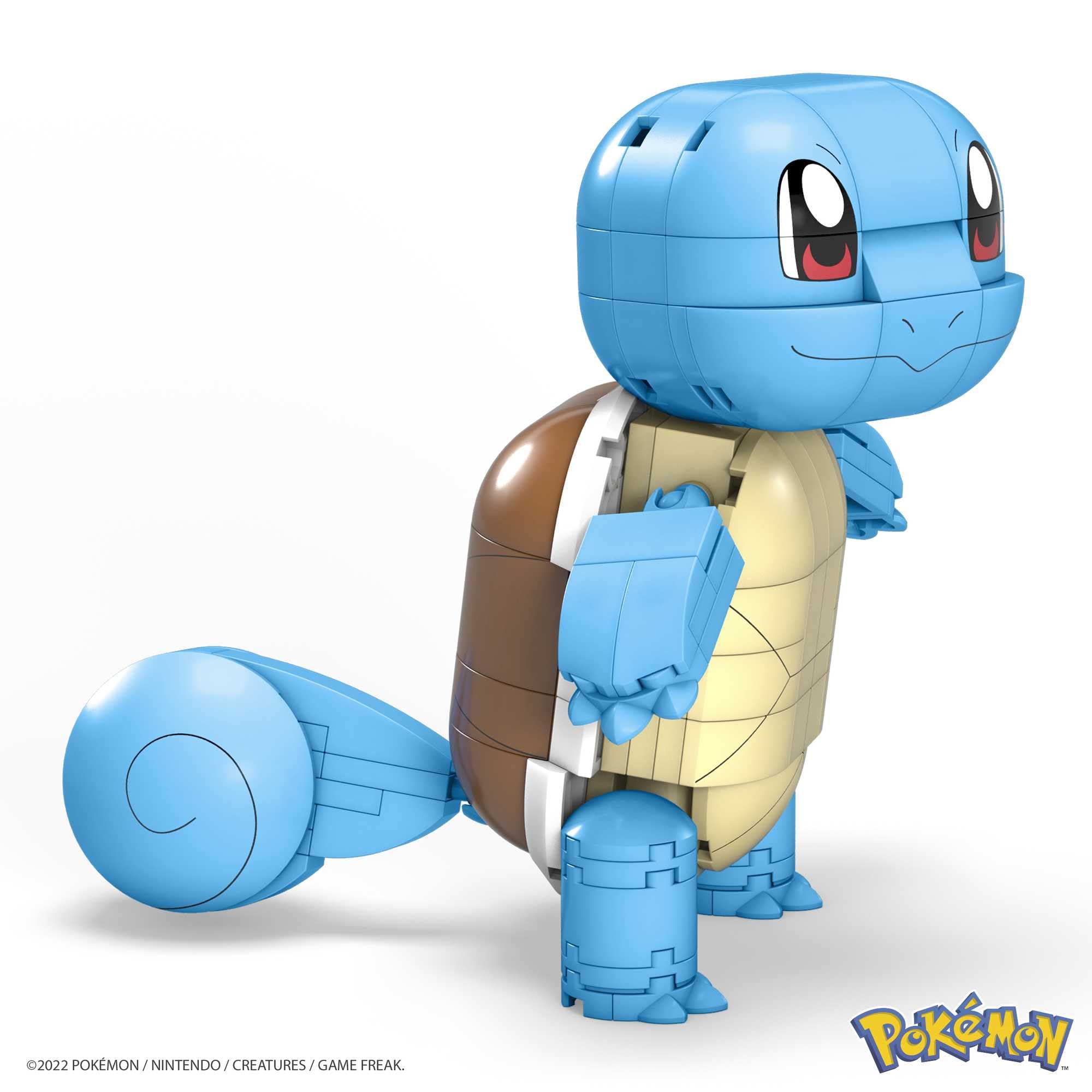 MEGA POKÉMON Bauset - bewegliche Schiggy-Figur, Pokéball und 199 kompatible Bausteine für authentische Kampfeffekte, ab 6 Jahren, GYH00 - Image 3