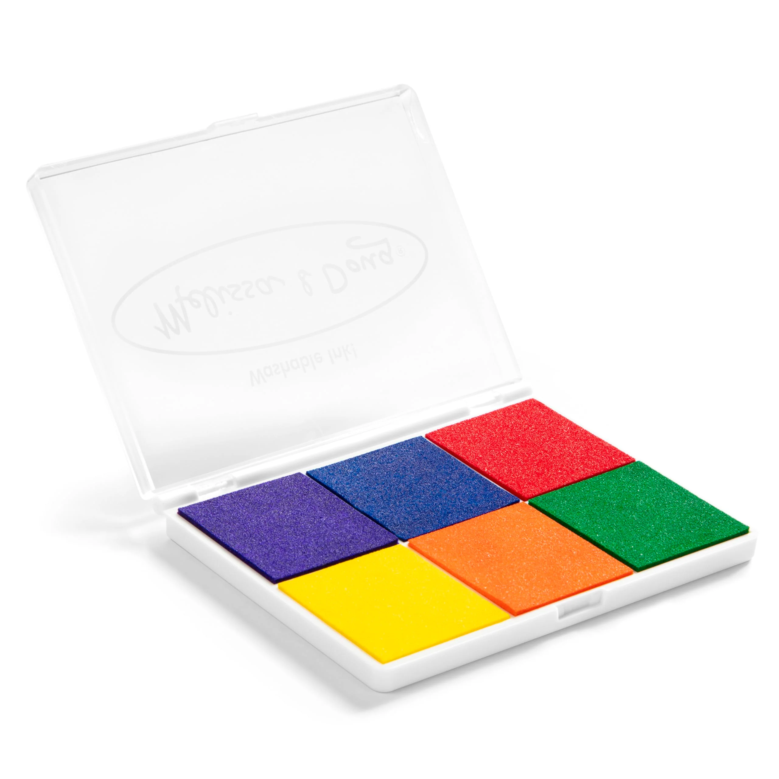 Melissa & Doug - Regenbogen-Stempelkissen, Mit 6 Farben auswaschbarer Tinte, Für Kinder ab 4 Jahren - Image 8