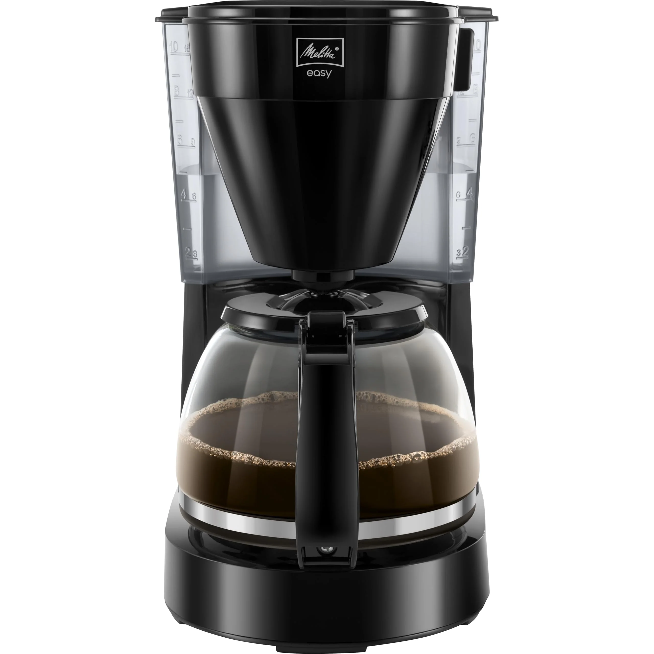 Melitta Easy – Kaffeemaschine mit abnehmbarem Schwenkfilter, Filterkaffeemaschine mit Glaskanne und Tropfstopp, für bis zu 10 Tassen Kaffee, schwarz - Image 2