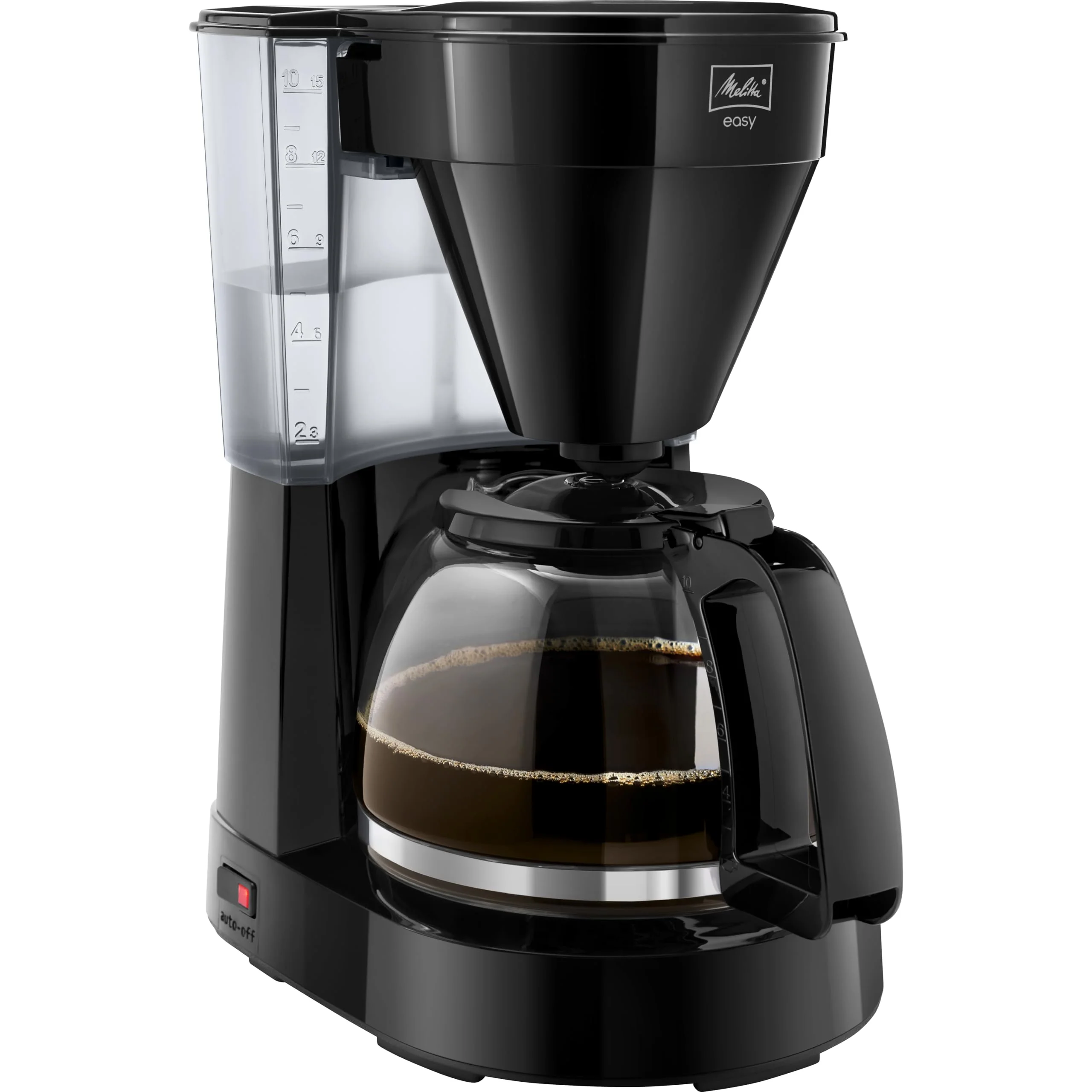 Melitta Easy – Kaffeemaschine mit abnehmbarem Schwenkfilter, Filterkaffeemaschine mit Glaskanne und Tropfstopp, für bis zu 10 Tassen Kaffee, schwarz - Image 3