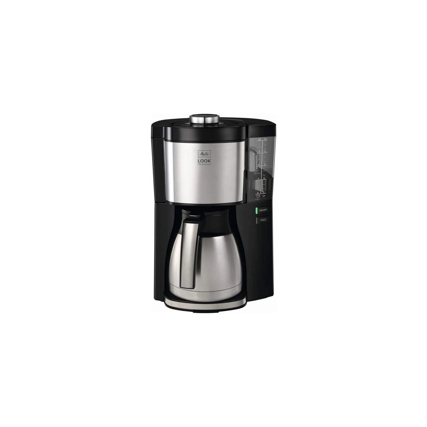 Melitta Look Therm Perfection - Filterkaffeemaschine - mit Thermokanne - Tropfstopp - 10 Tassen - Schwarz (1025-16) - Image 3