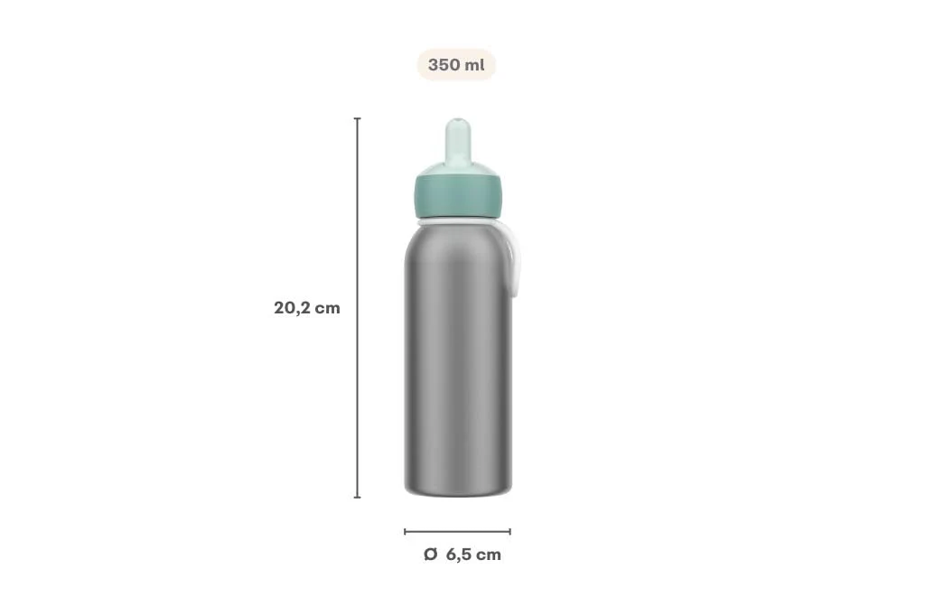 Mepal - Thermoflasche Flip-up Campus - Isolierte Trinkflaschen für Kinder - Edelstahl Thermosflasche - 4 Stunden heiß & 12 Stunden kalt - BPA-frei - 350 ml - Frozen 2 - Image 6