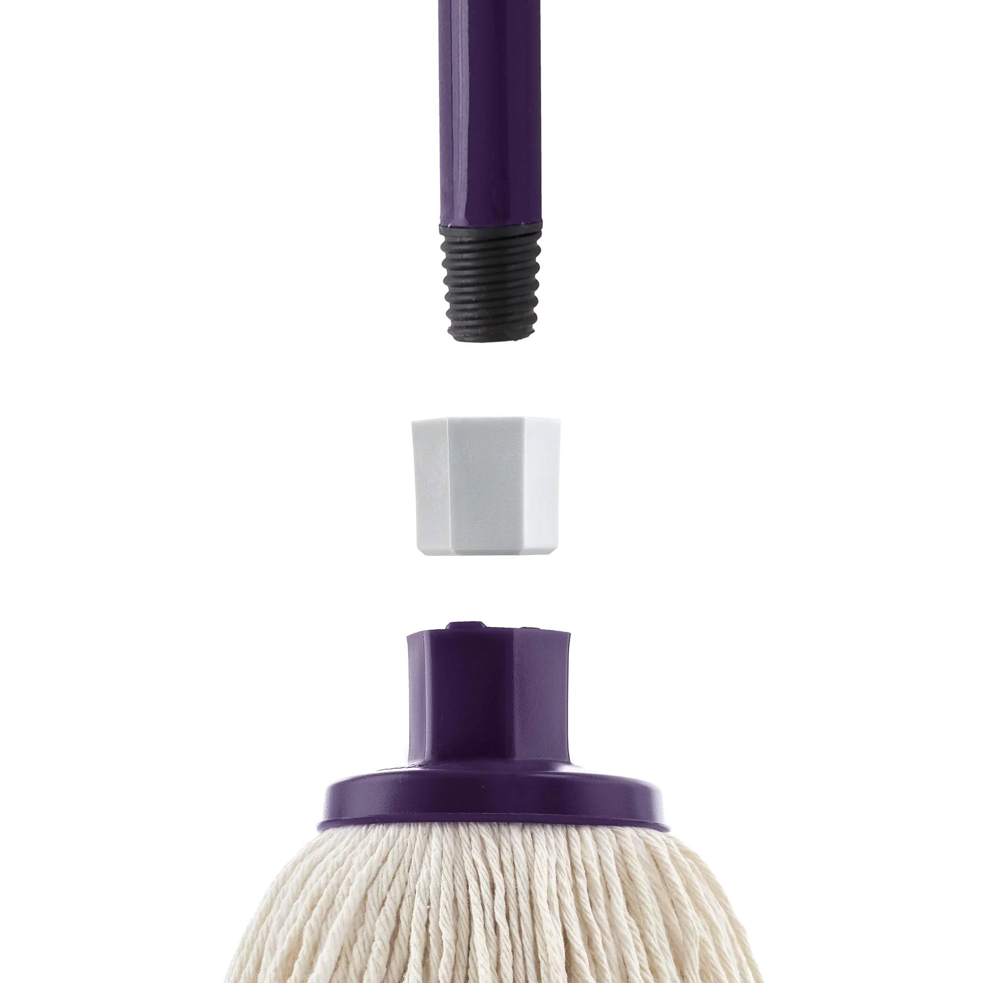 Mery 0420.51 Profi Mopp Baumwolle Ecru 250 g, 25 cm, 11x7x35 cm, Ekrü - Image 3