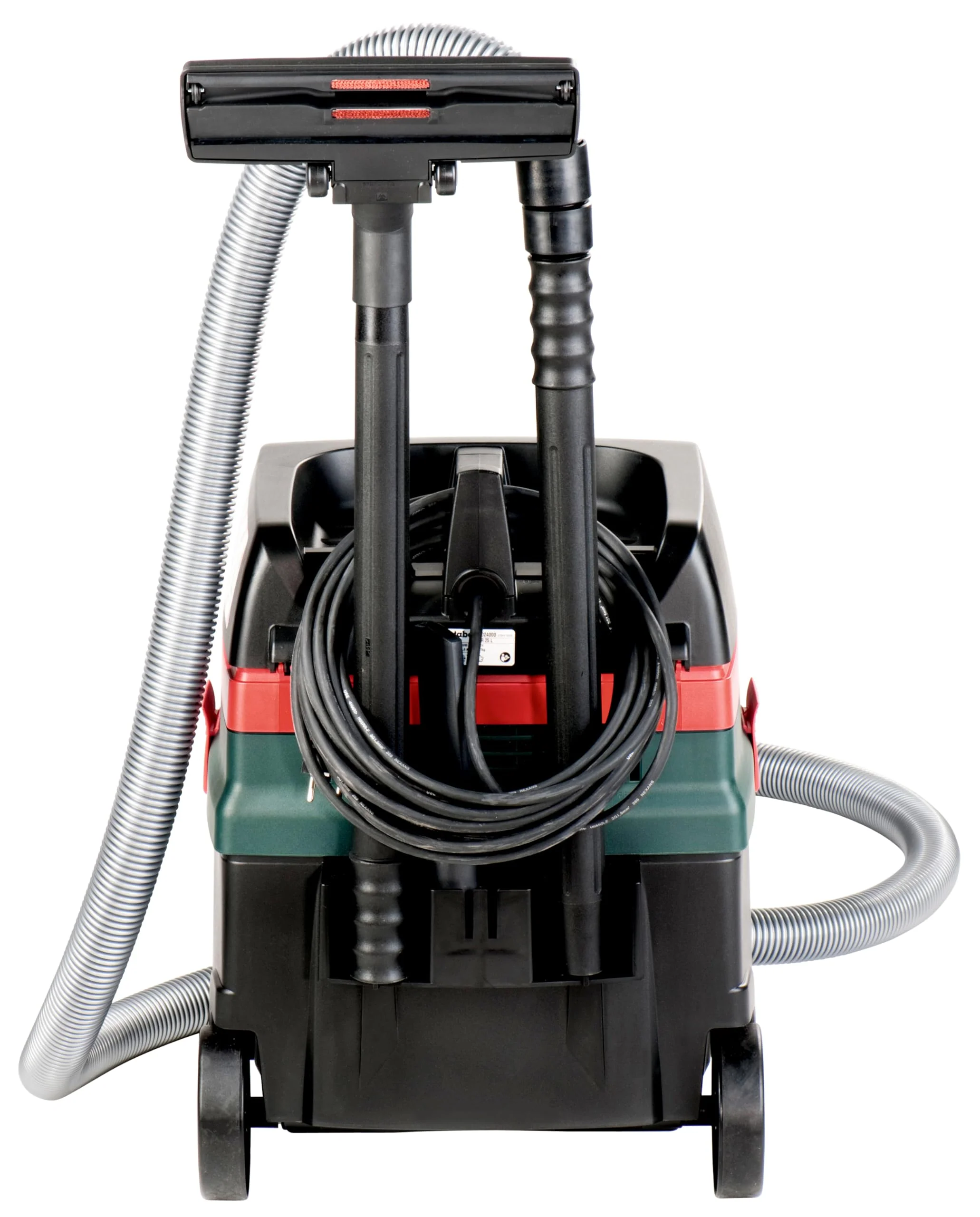 Metabo Allessauger ASR 25 L SC – 602024000 – Nass-/Trockensauger mit halbautomatischer Filterabreinigung – 8 m Kabellänge, Schwarz - Image 4