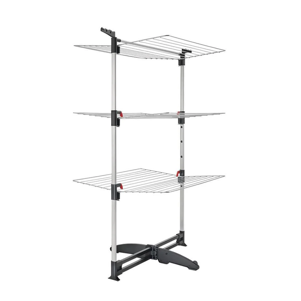 Metaltex Ciclone Vario Turmwäschetrockne, Silber - Image 9