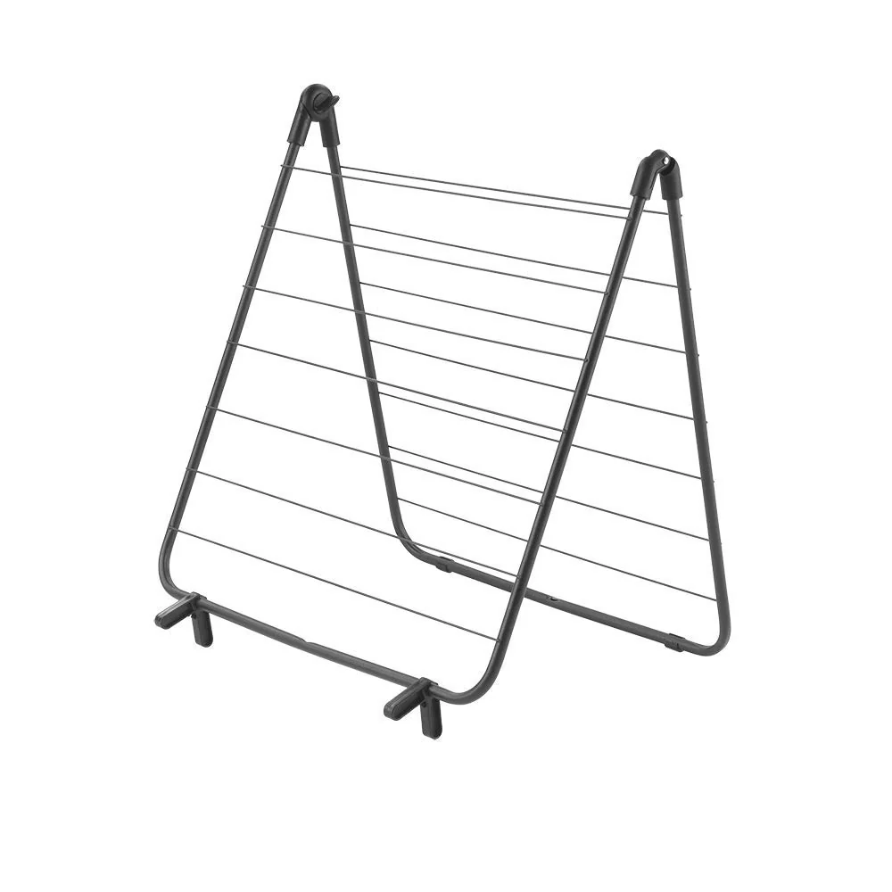 Metaltex Nevis Badewannentrockner, Metall, schwarz matt, 51x2x110cm - Image 4